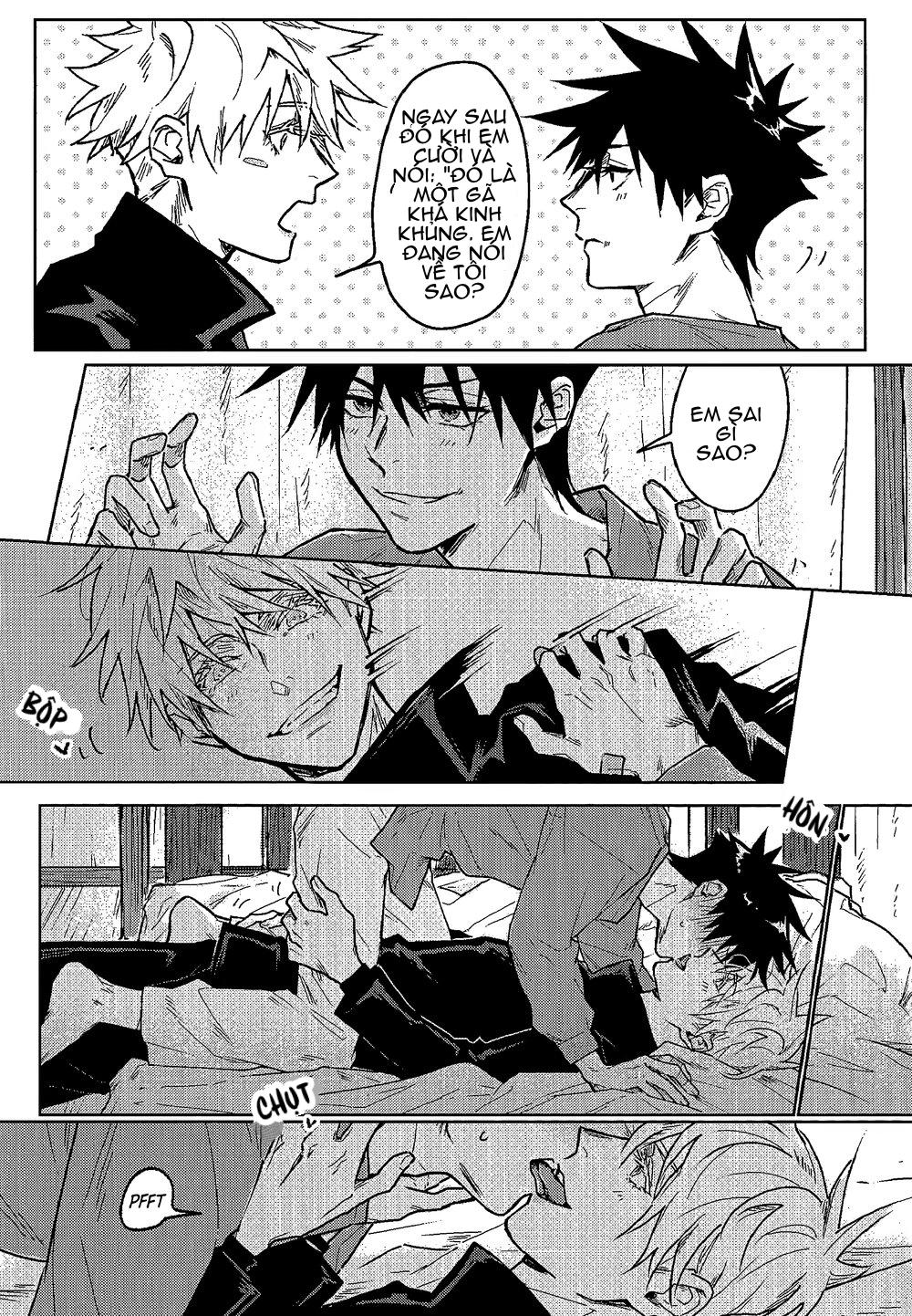 ONESHOT COI LÀ NỨNG Chapter 33 Gojo x Megumi - Trang 2