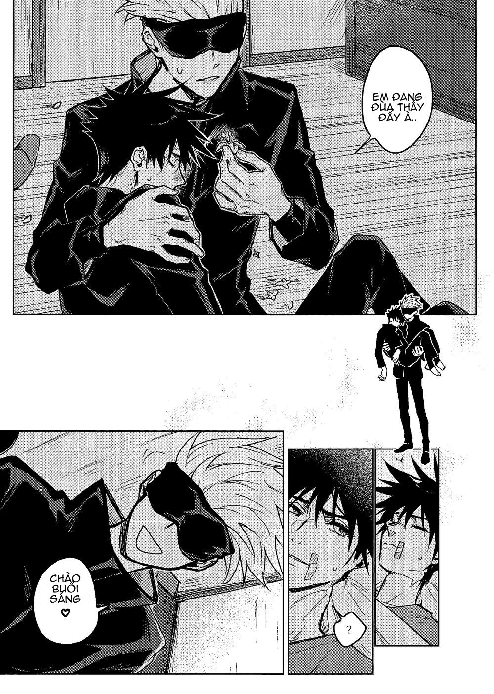 ONESHOT COI LÀ NỨNG Chapter 33 Gojo x Megumi - Trang 2