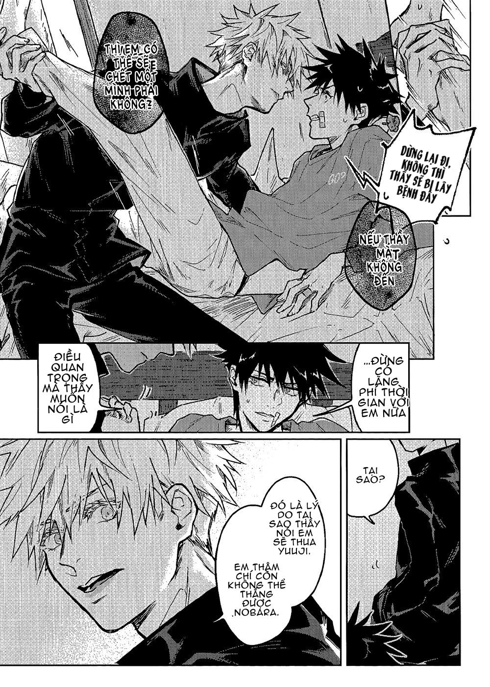 ONESHOT COI LÀ NỨNG Chapter 33 Gojo x Megumi - Trang 2
