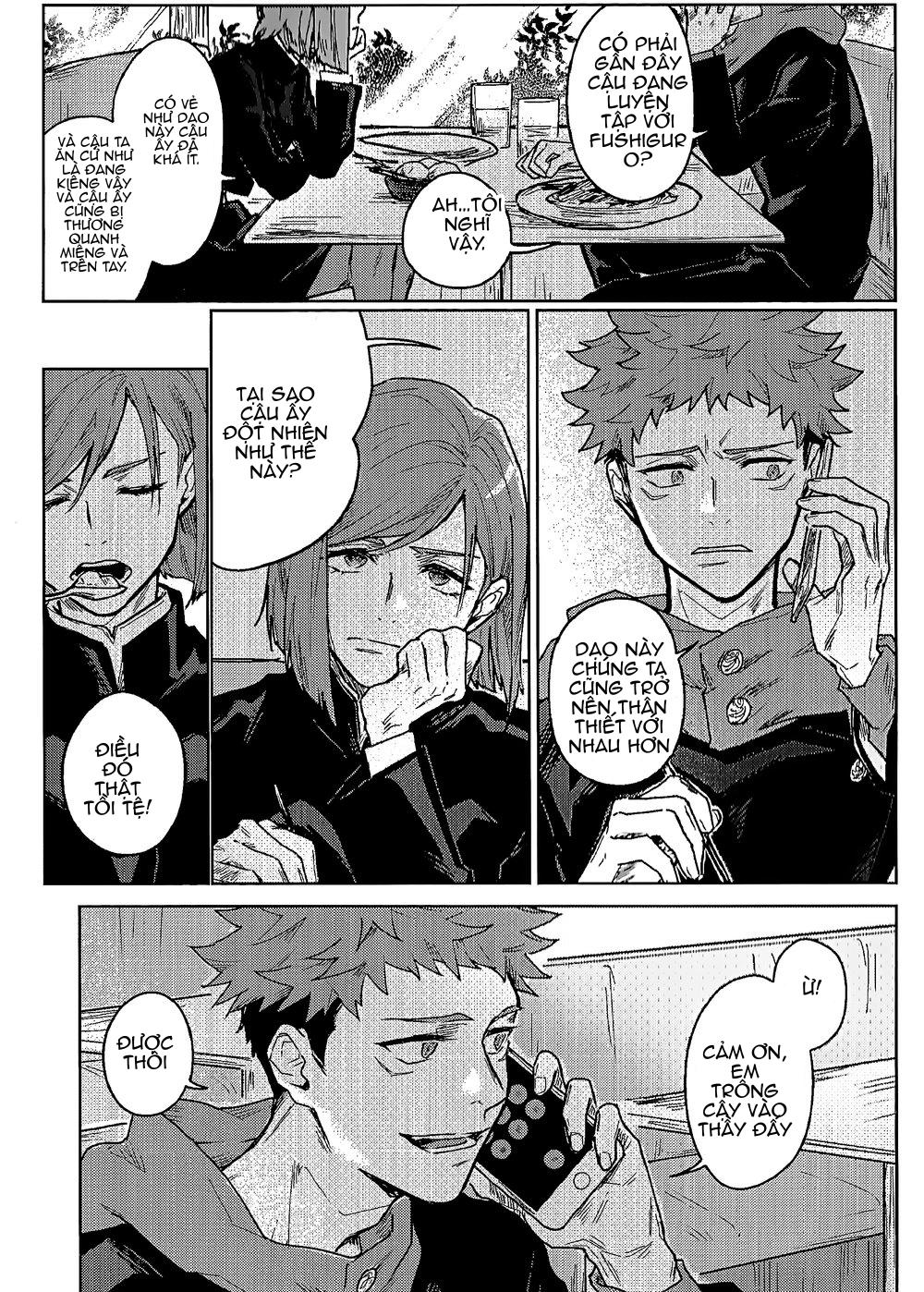 ONESHOT COI LÀ NỨNG Chapter 33 Gojo x Megumi - Trang 2