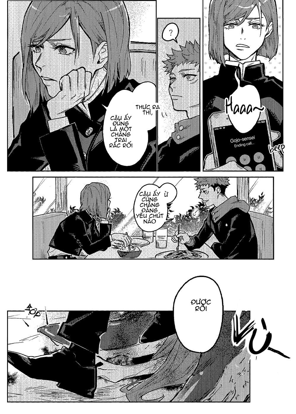 ONESHOT COI LÀ NỨNG Chapter 33 Gojo x Megumi - Trang 2