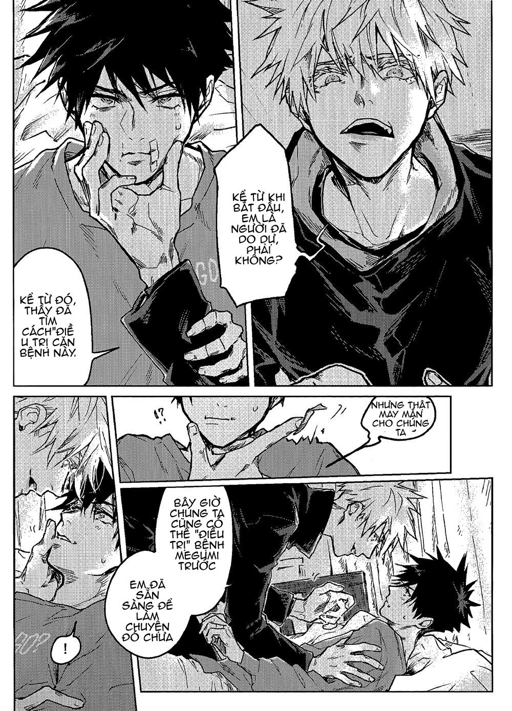 ONESHOT COI LÀ NỨNG Chapter 33 Gojo x Megumi - Trang 2