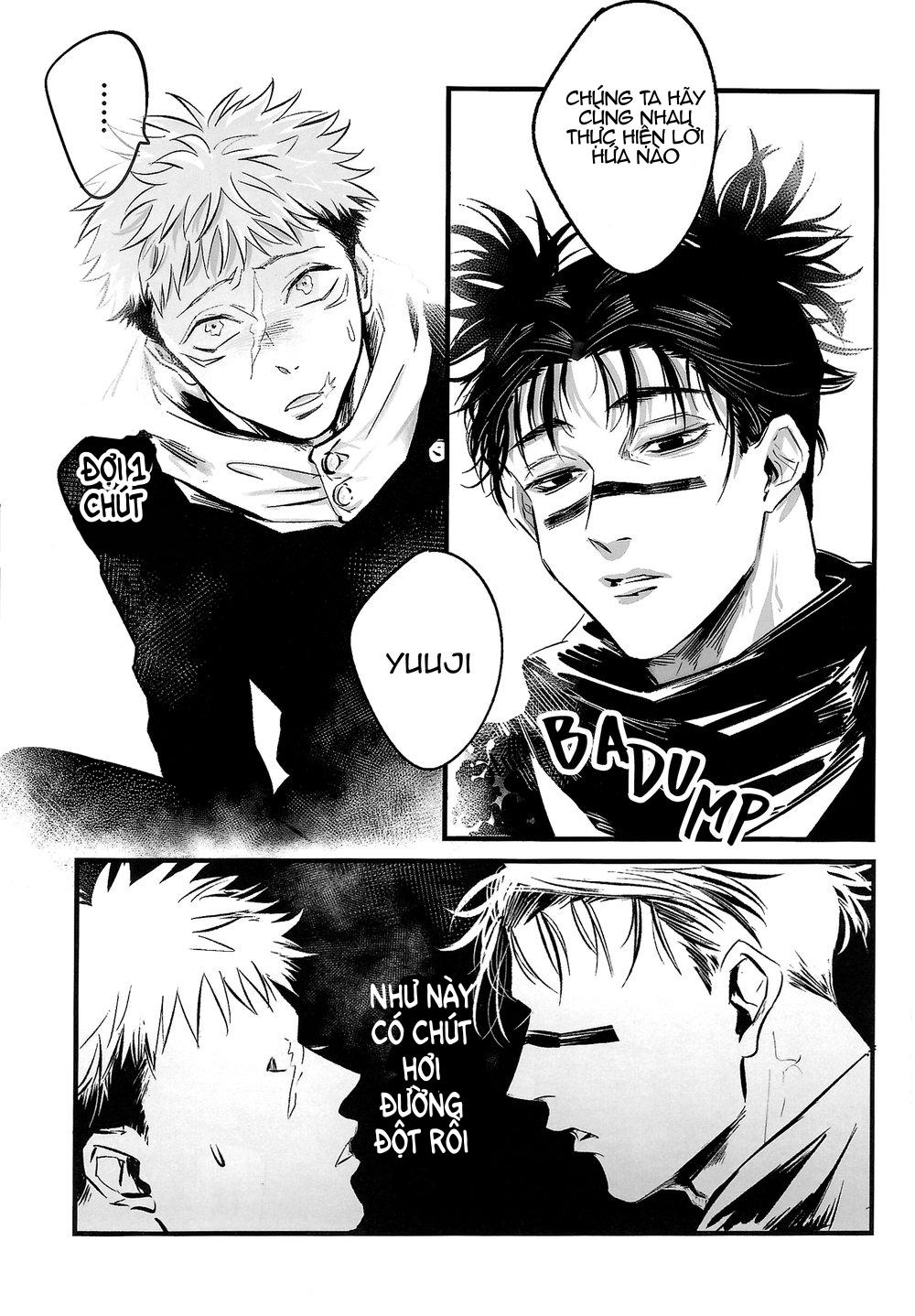 ONESHOT COI LÀ NỨNG Chapter 34 Yuuji x Choso - Trang 2