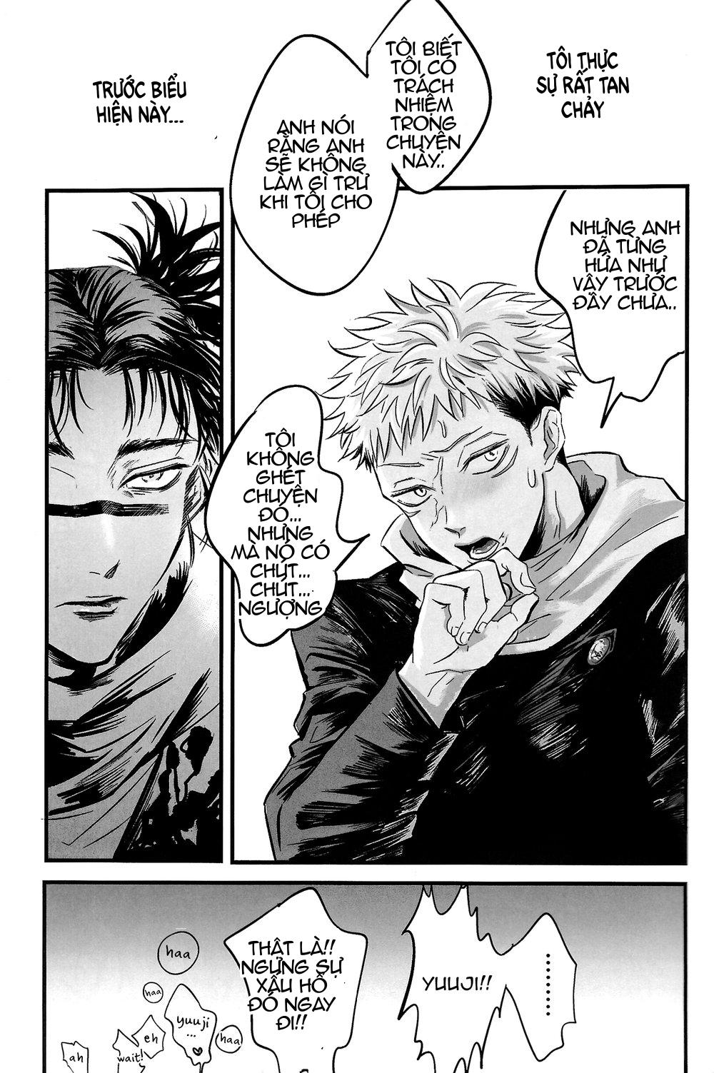 ONESHOT COI LÀ NỨNG Chapter 34 Yuuji x Choso - Trang 2
