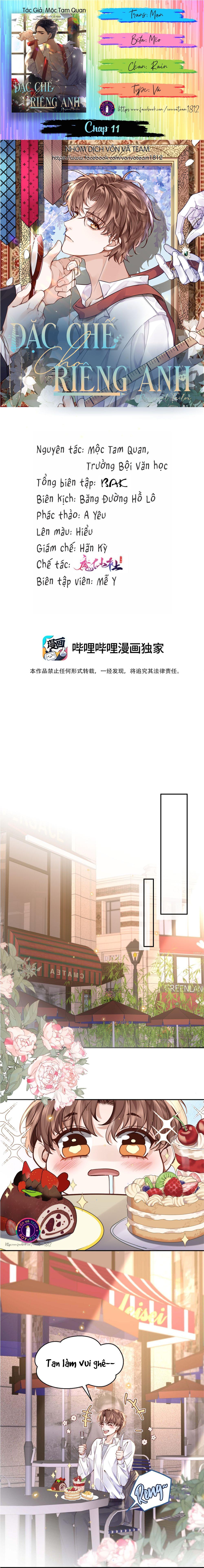 (END) Đặc Chế Cho Riêng Anh Chapter 11 - Trang 2