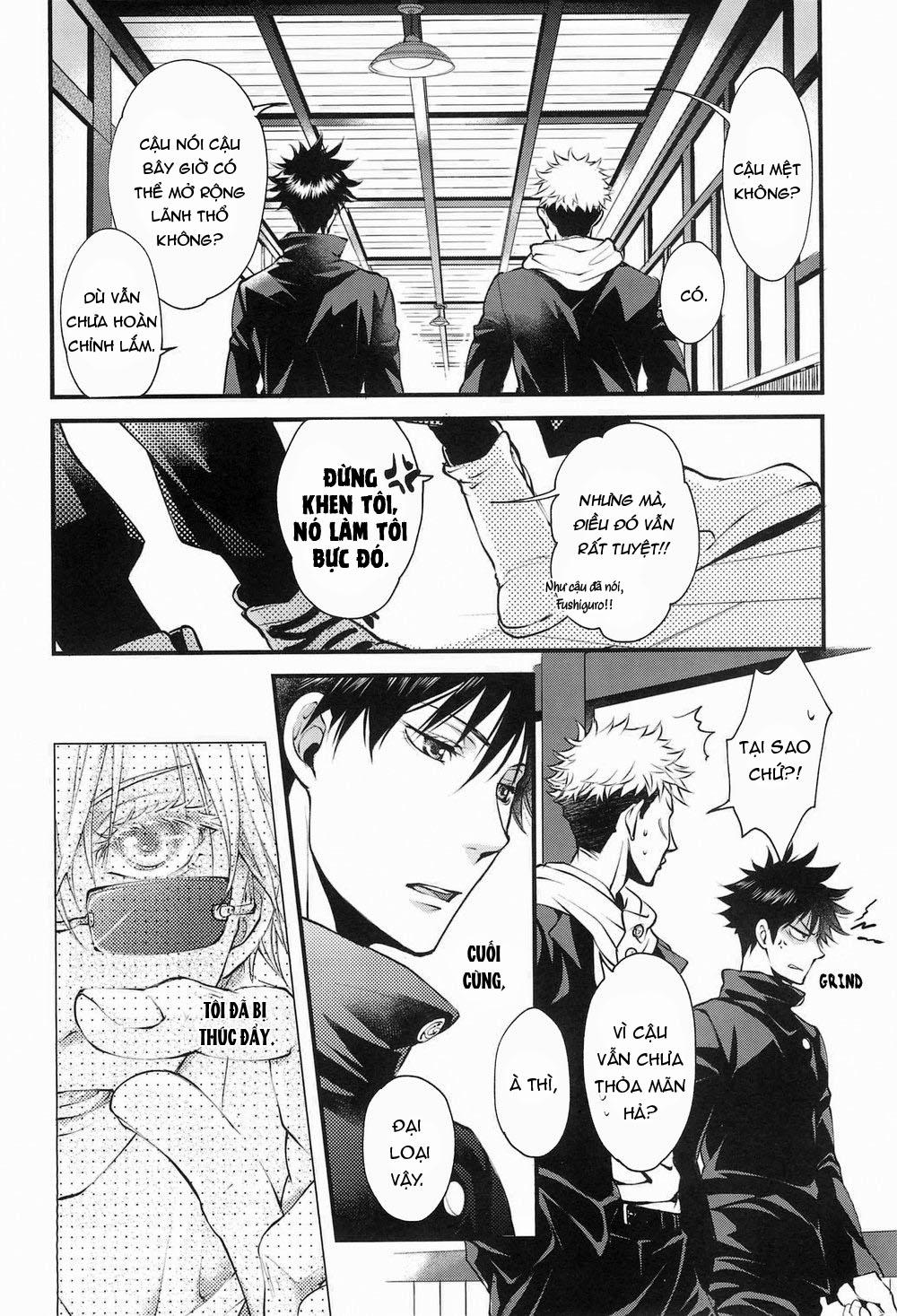 ONESHOT COI LÀ NỨNG Chapter 35 Yuuji x Megumi - Trang 2