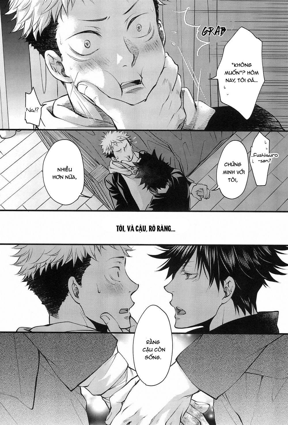 ONESHOT COI LÀ NỨNG Chapter 35 Yuuji x Megumi - Trang 2