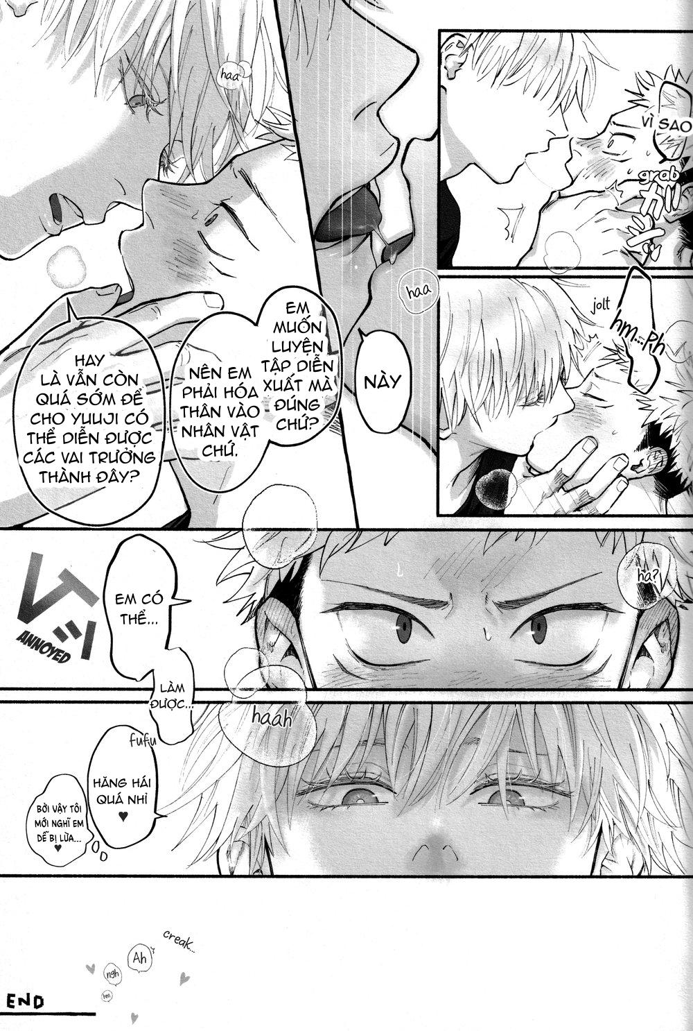 ONESHOT COI LÀ NỨNG Chapter 36 Gojo x Juuji - Trang 2