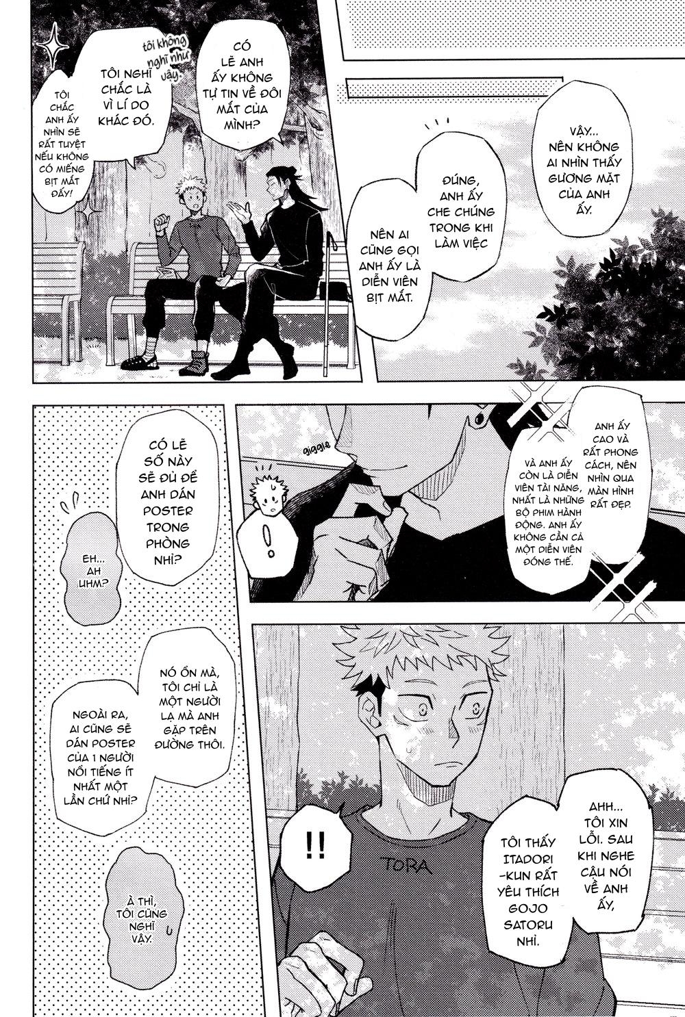 ONESHOT COI LÀ NỨNG Chapter 36 Gojo x Juuji - Trang 2