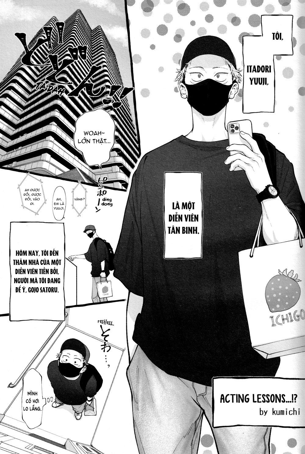 ONESHOT COI LÀ NỨNG Chapter 36 Gojo x Juuji - Trang 2