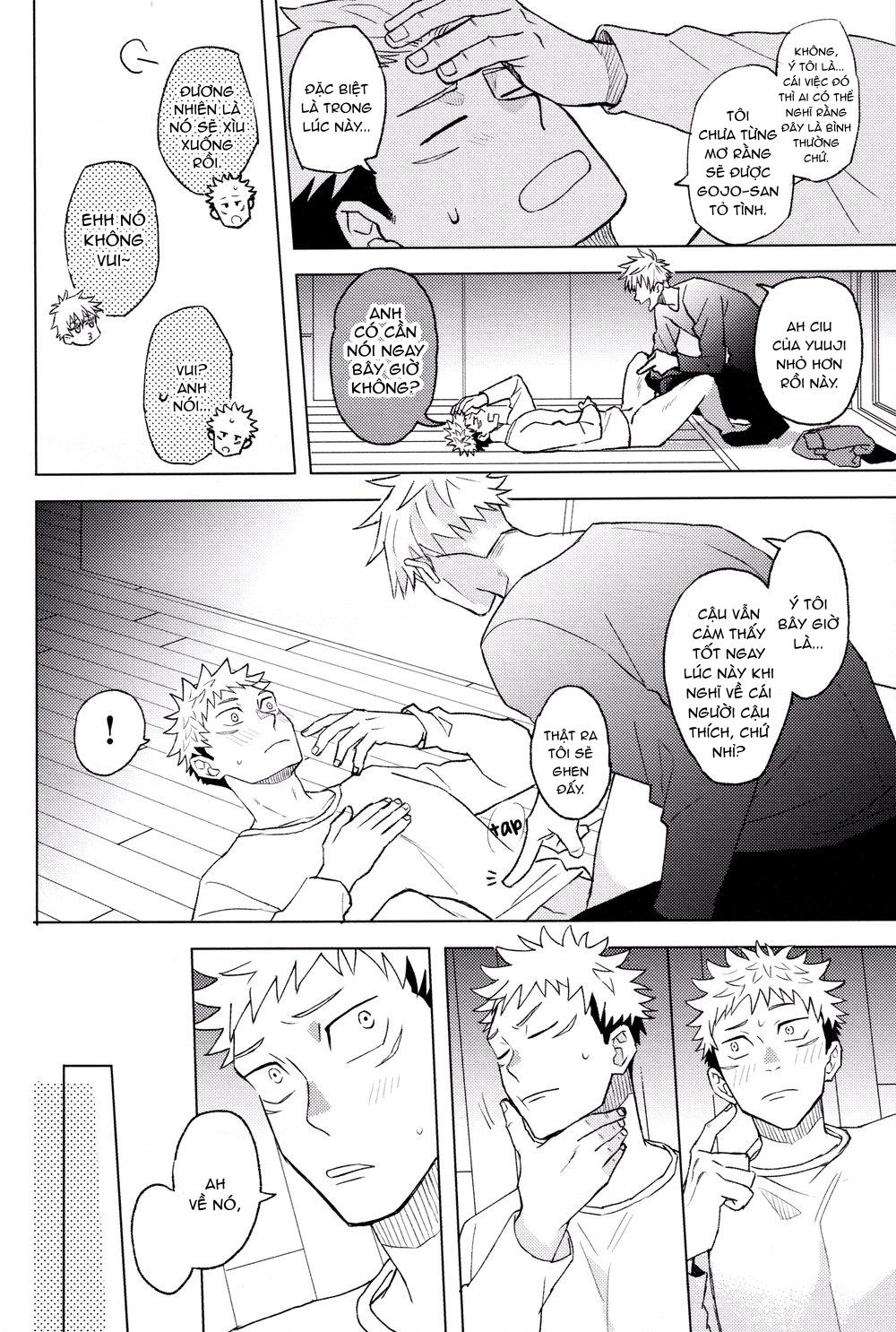 ONESHOT COI LÀ NỨNG Chapter 36 Gojo x Juuji - Trang 2