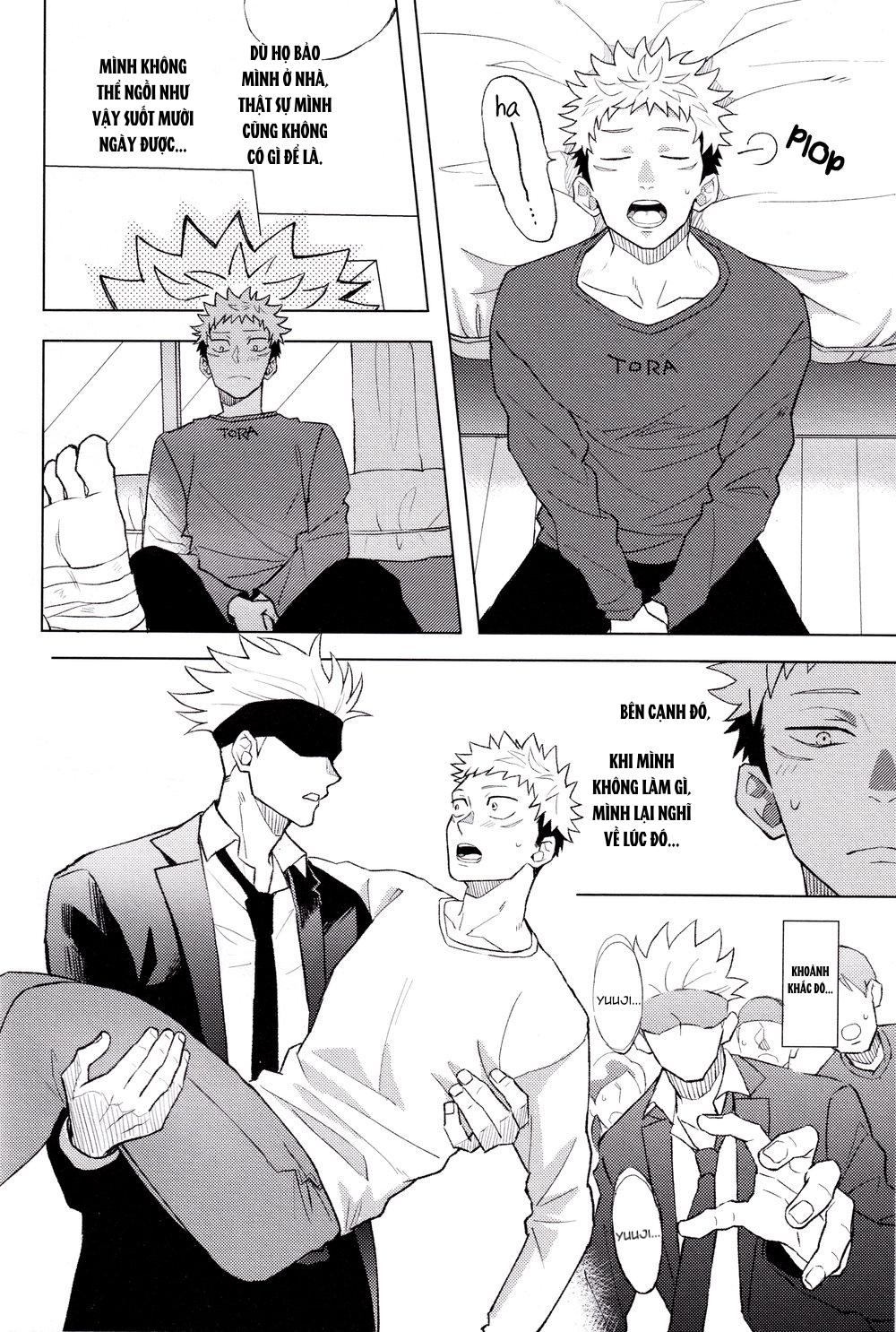 ONESHOT COI LÀ NỨNG Chapter 36 Gojo x Juuji - Trang 2