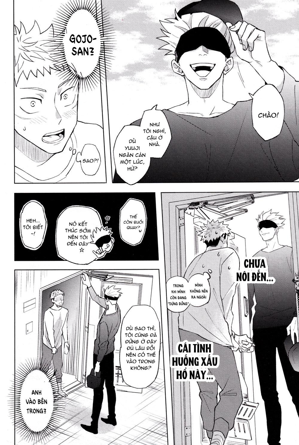 ONESHOT COI LÀ NỨNG Chapter 36 Gojo x Juuji - Trang 2