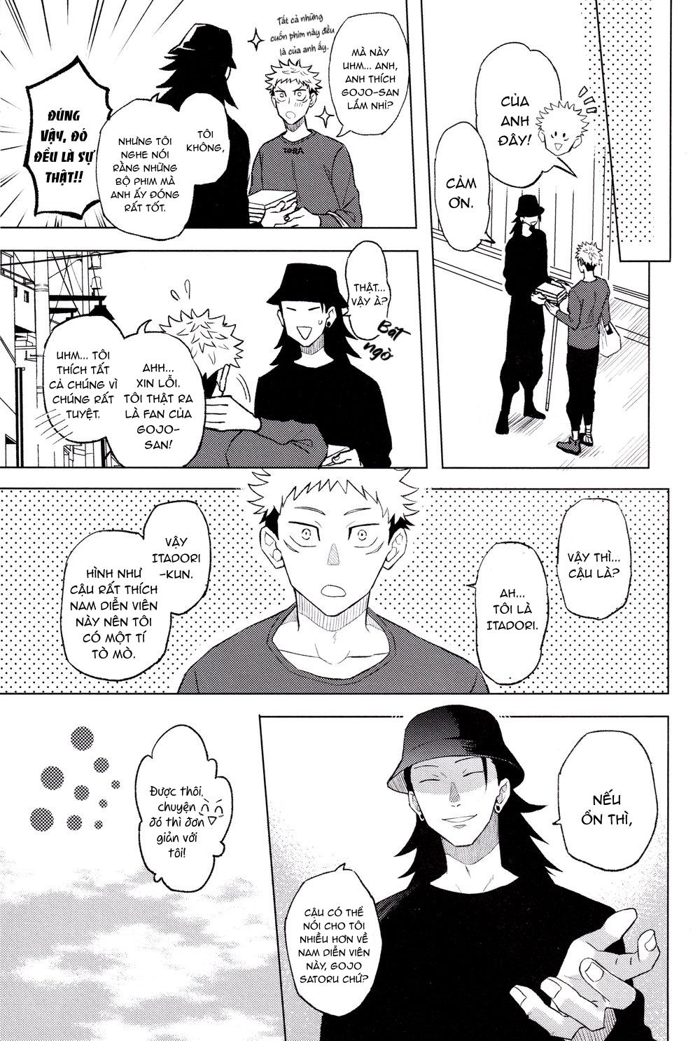 ONESHOT COI LÀ NỨNG Chapter 36 Gojo x Juuji - Trang 2