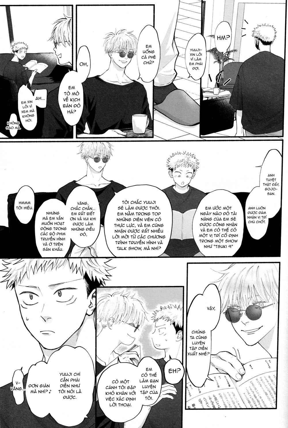 ONESHOT COI LÀ NỨNG Chapter 36 Gojo x Juuji - Trang 2