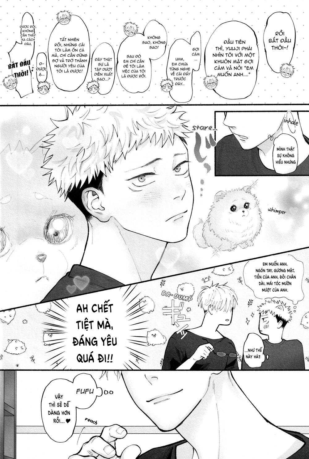 ONESHOT COI LÀ NỨNG Chapter 36 Gojo x Juuji - Trang 2