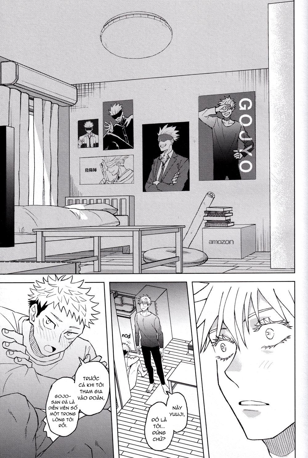 ONESHOT COI LÀ NỨNG Chapter 36 Gojo x Juuji - Trang 2