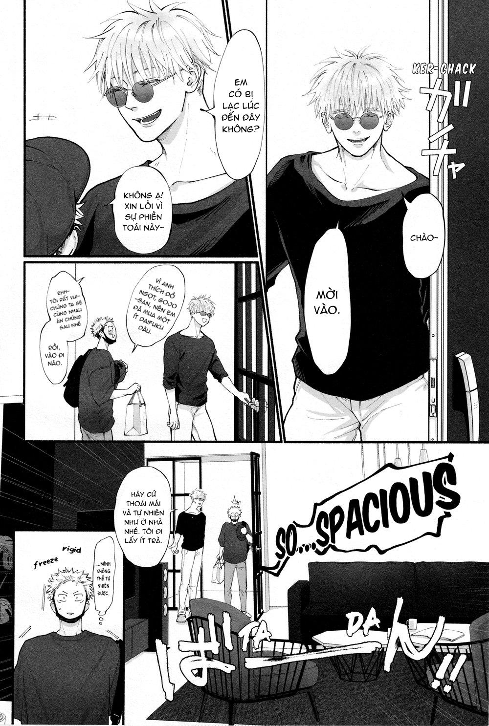 ONESHOT COI LÀ NỨNG Chapter 36 Gojo x Juuji - Trang 2