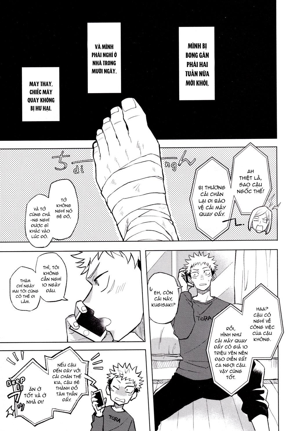 ONESHOT COI LÀ NỨNG Chapter 36 Gojo x Juuji - Trang 2