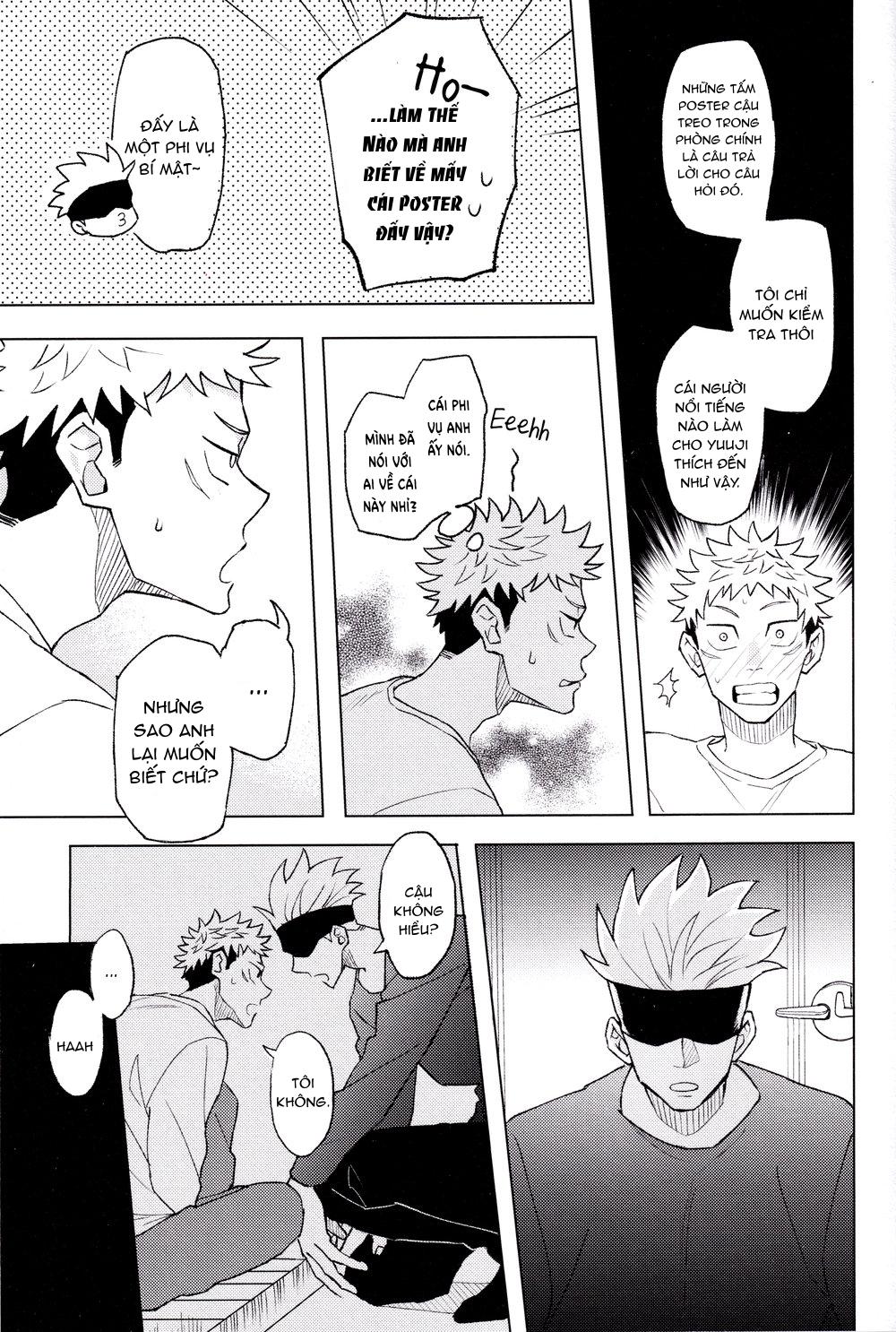 ONESHOT COI LÀ NỨNG Chapter 36 Gojo x Juuji - Trang 2