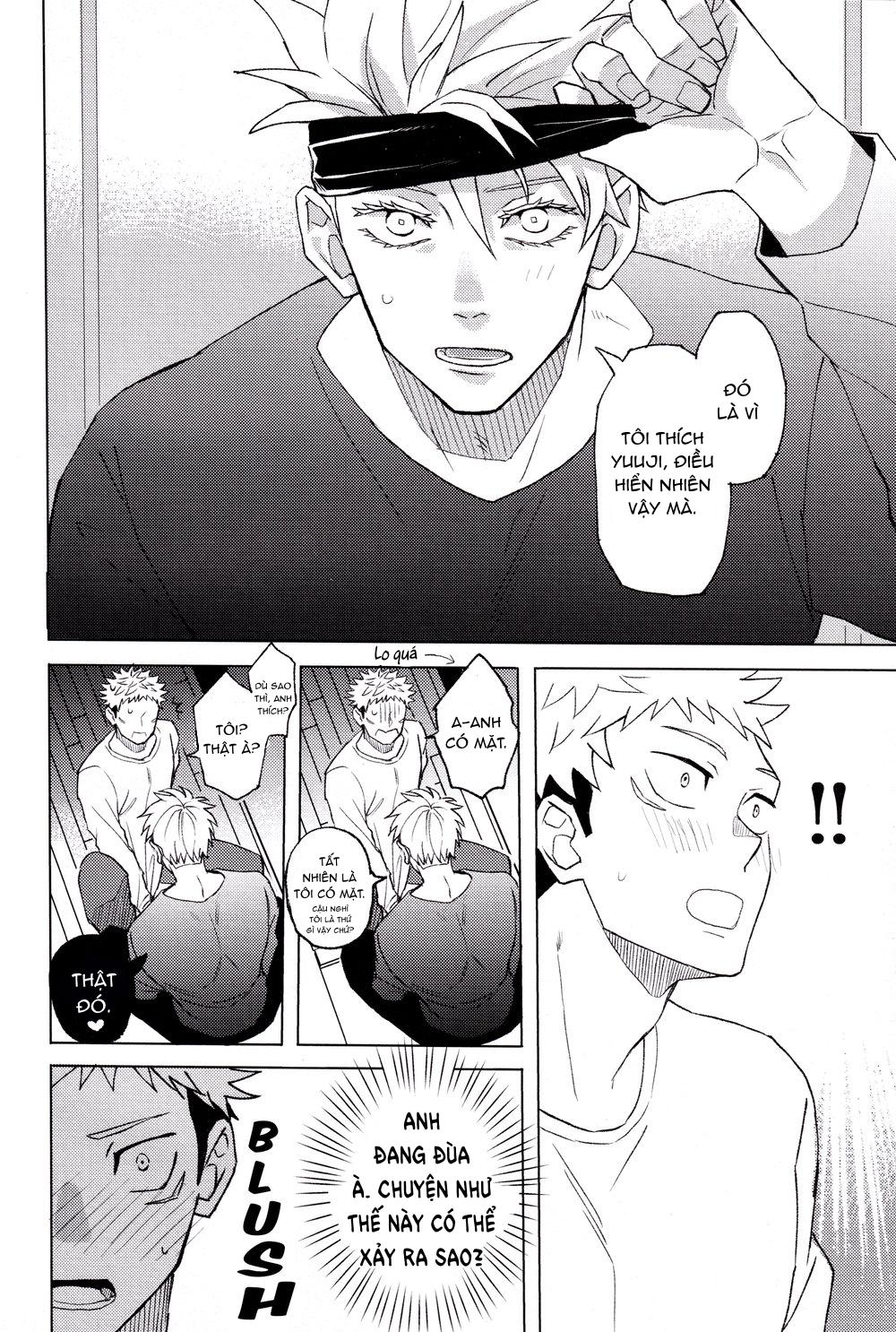 ONESHOT COI LÀ NỨNG Chapter 36 Gojo x Juuji - Trang 2
