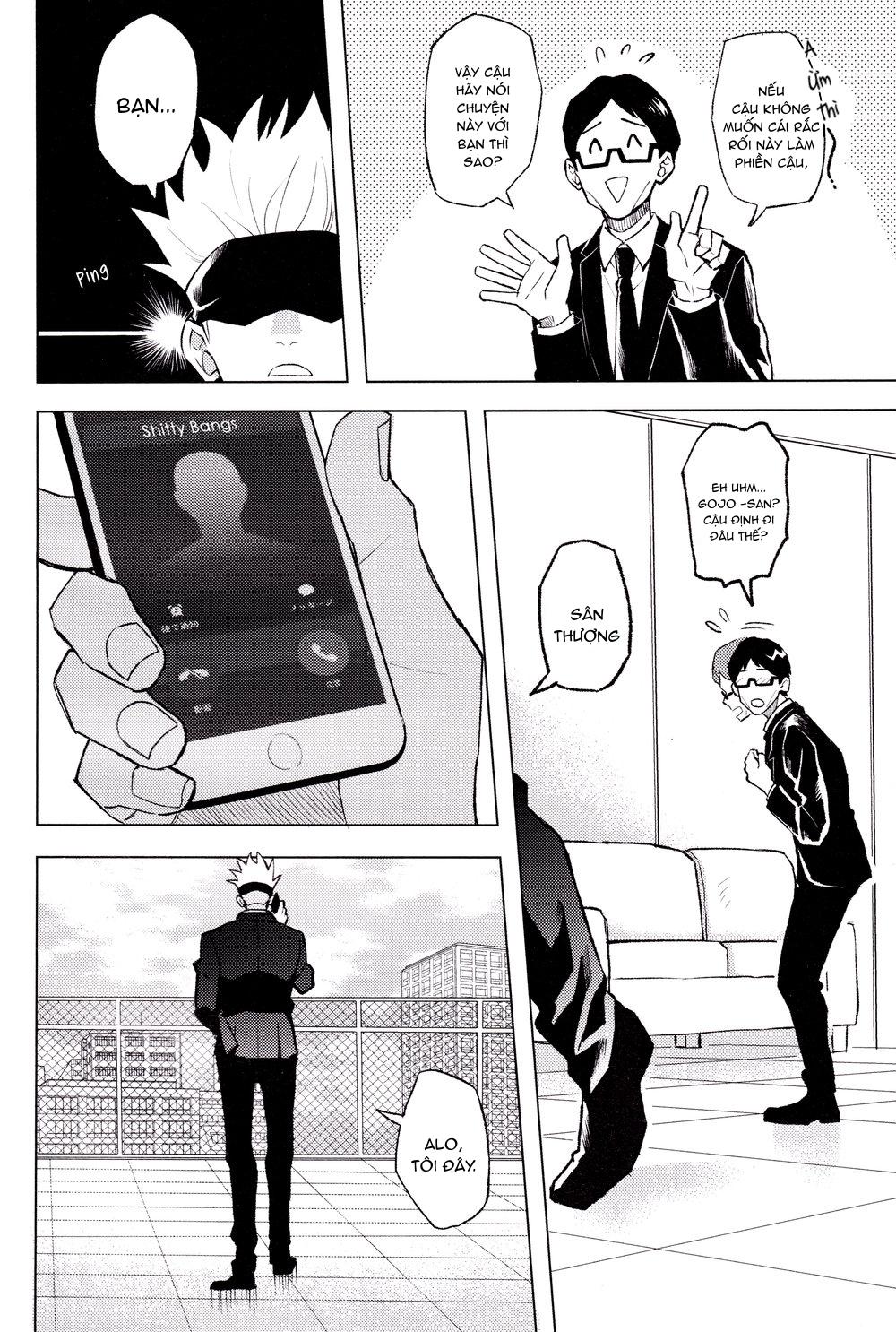 ONESHOT COI LÀ NỨNG Chapter 36 Gojo x Juuji - Trang 2