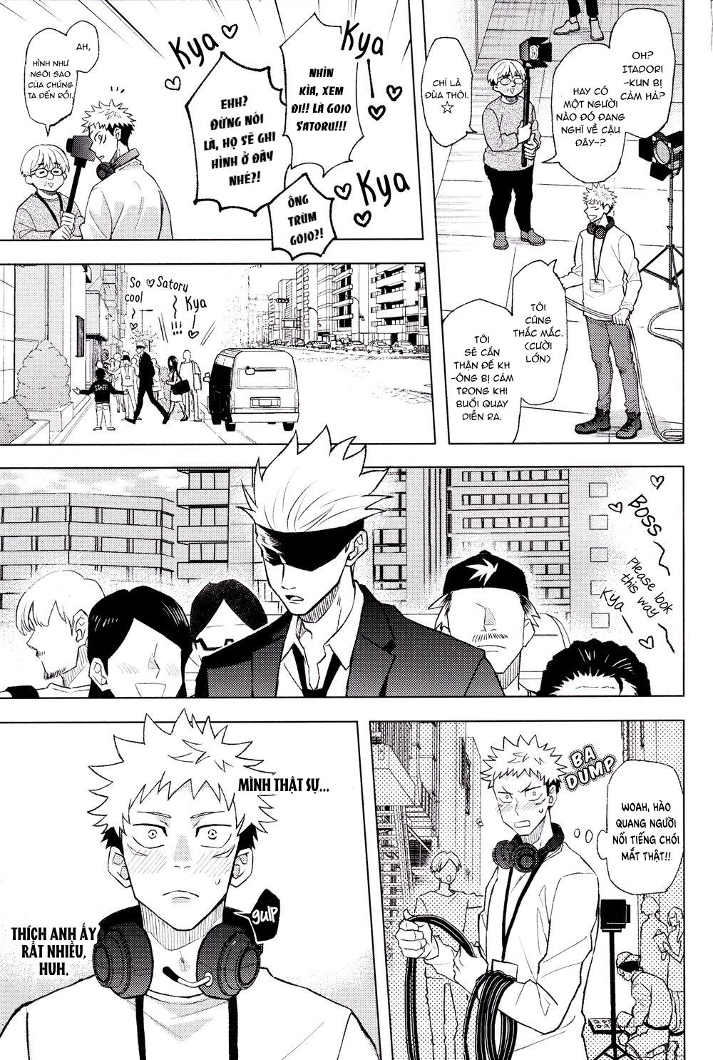 ONESHOT COI LÀ NỨNG Chapter 36 Gojo x Juuji - Trang 2