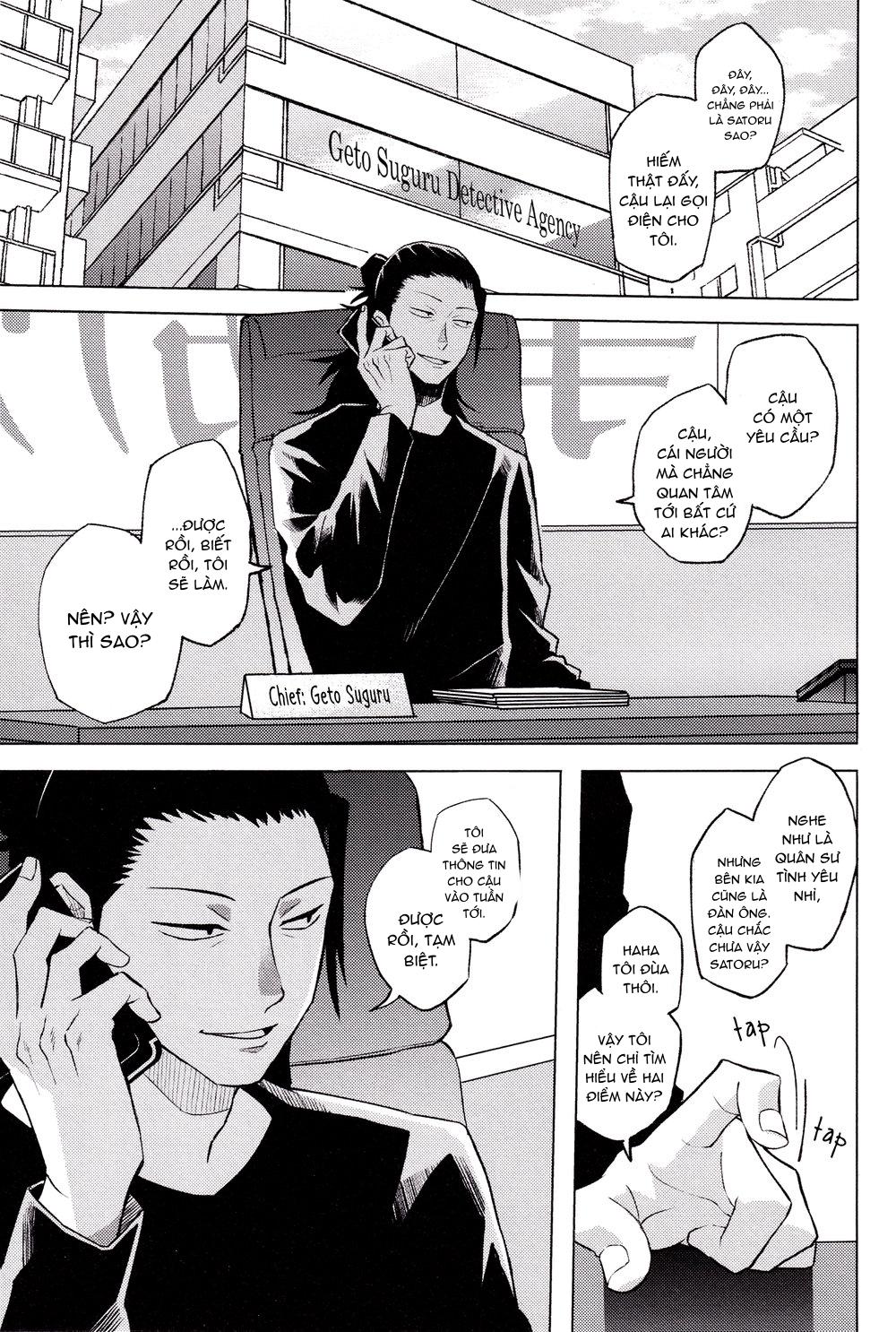 ONESHOT COI LÀ NỨNG Chapter 36 Gojo x Juuji - Trang 2