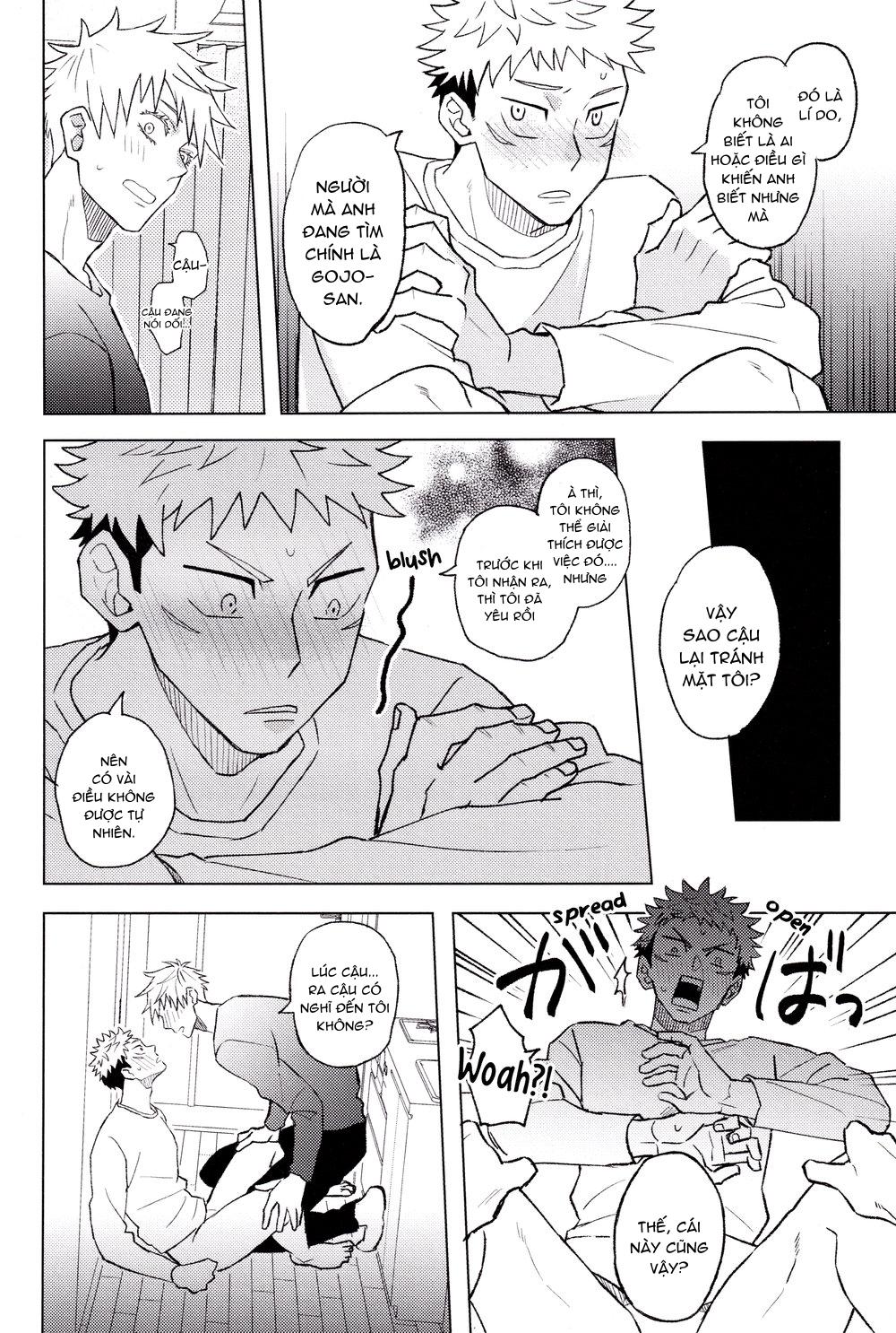 ONESHOT COI LÀ NỨNG Chapter 36 Gojo x Juuji - Trang 2