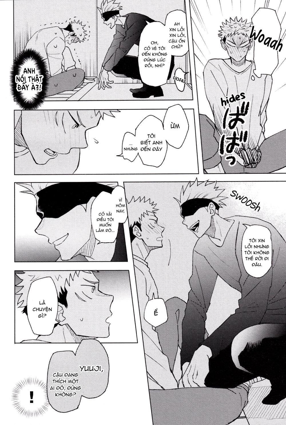 ONESHOT COI LÀ NỨNG Chapter 36 Gojo x Juuji - Trang 2