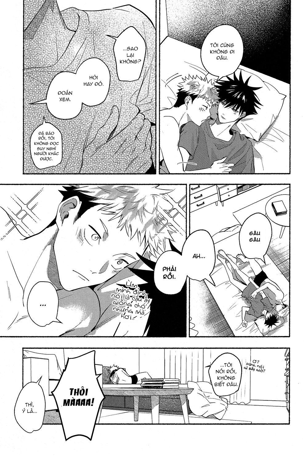 ONESHOT COI LÀ NỨNG Chapter 37 Yuuji x Megumi - Trang 2