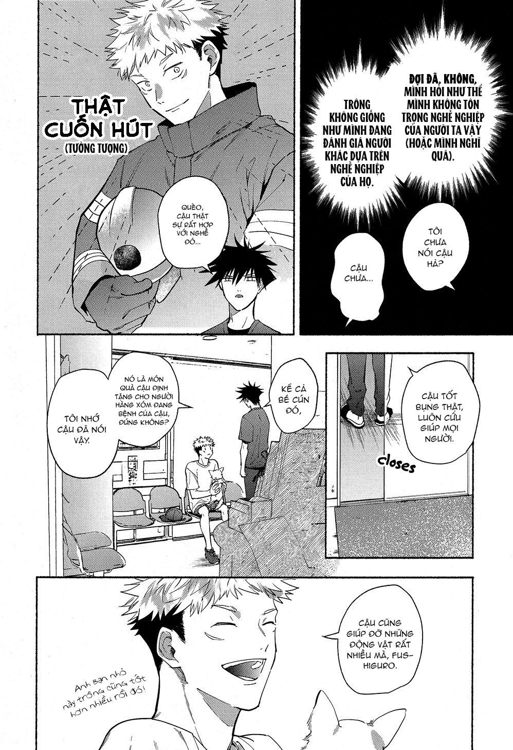 ONESHOT COI LÀ NỨNG Chapter 37 Yuuji x Megumi - Trang 2