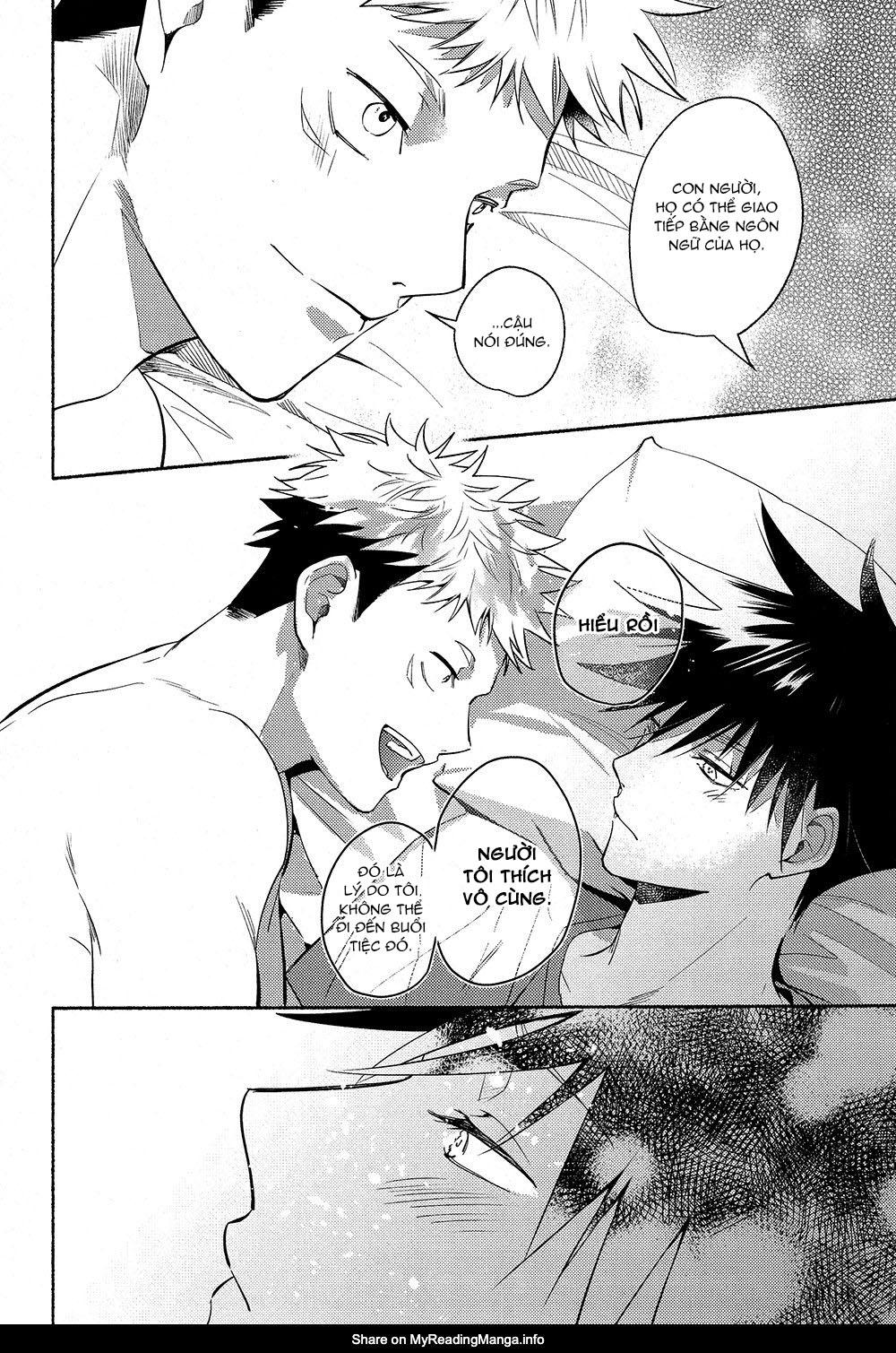 ONESHOT COI LÀ NỨNG Chapter 37 Yuuji x Megumi - Trang 2