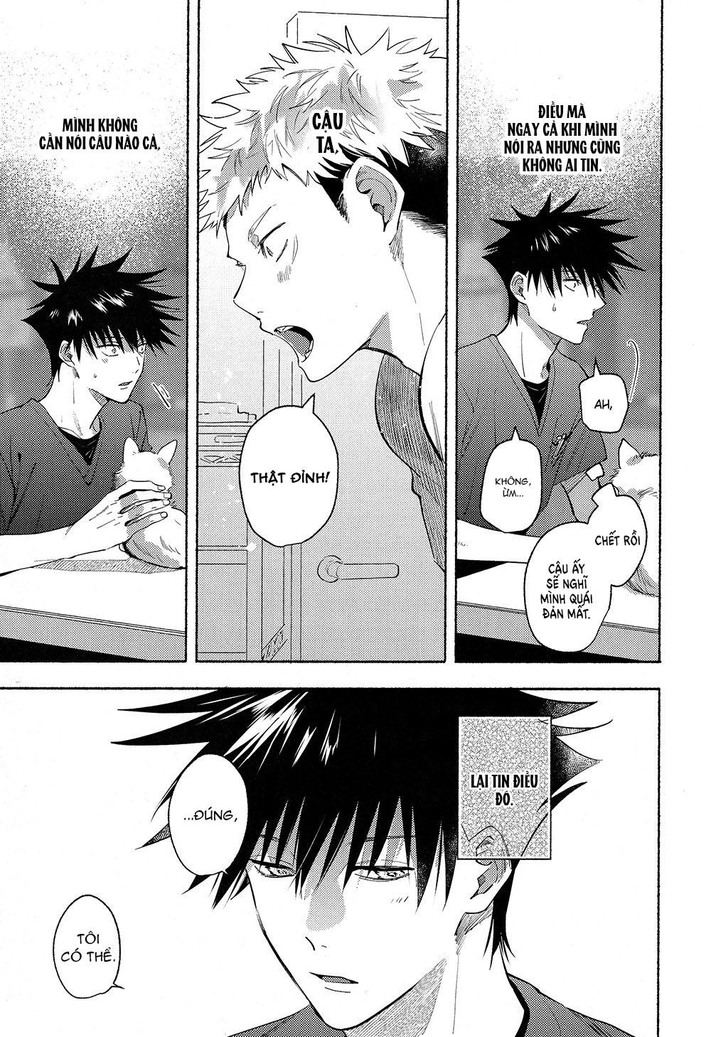 ONESHOT COI LÀ NỨNG Chapter 37 Yuuji x Megumi - Trang 2