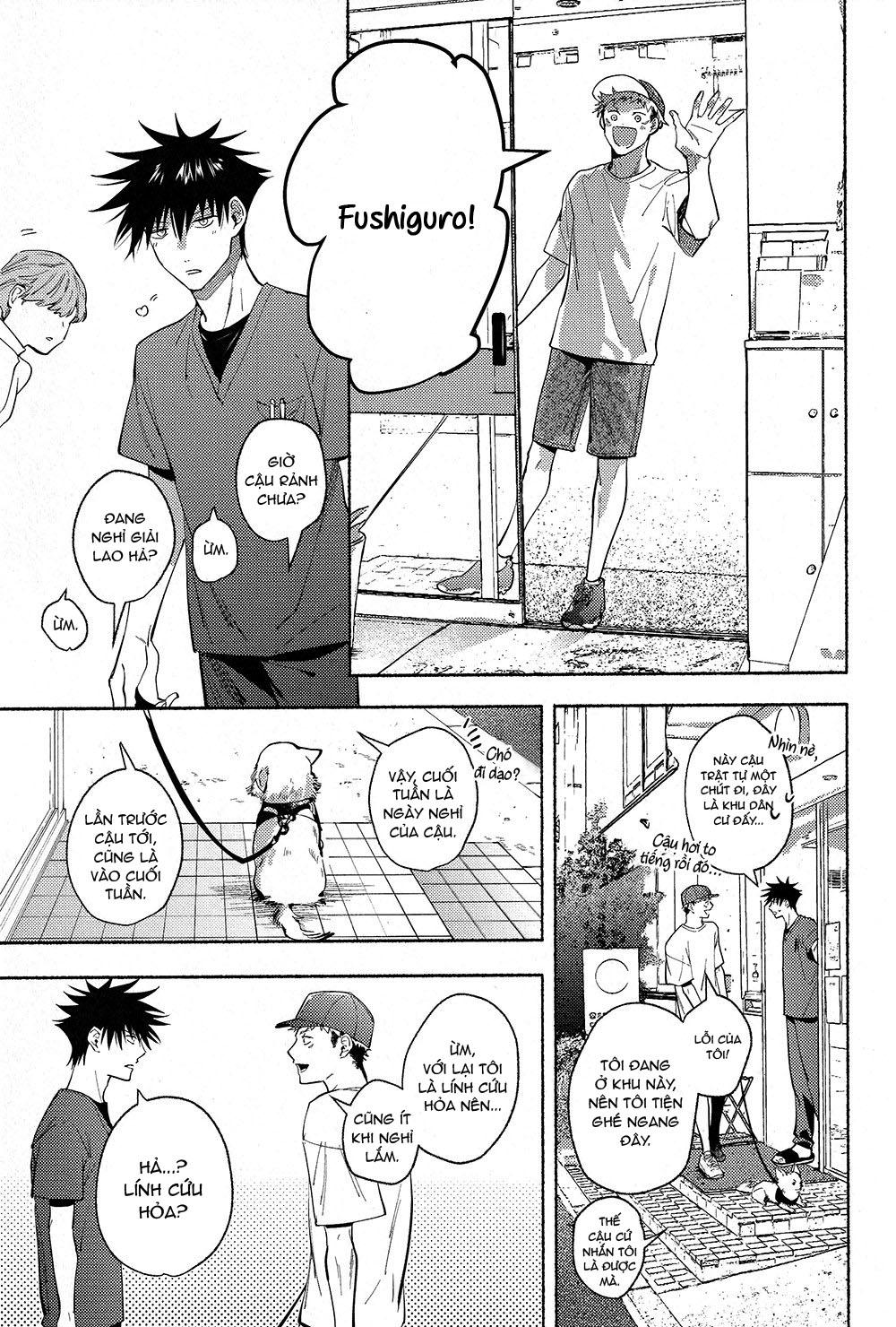 ONESHOT COI LÀ NỨNG Chapter 37 Yuuji x Megumi - Trang 2