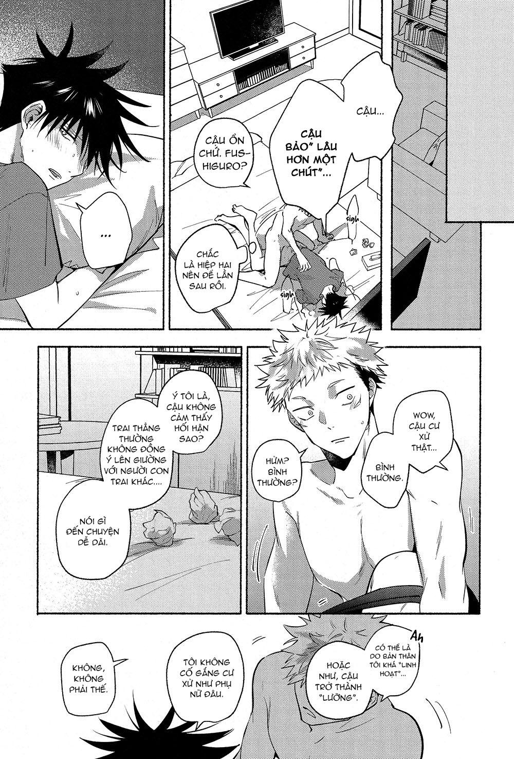 ONESHOT COI LÀ NỨNG Chapter 37 Yuuji x Megumi - Trang 2