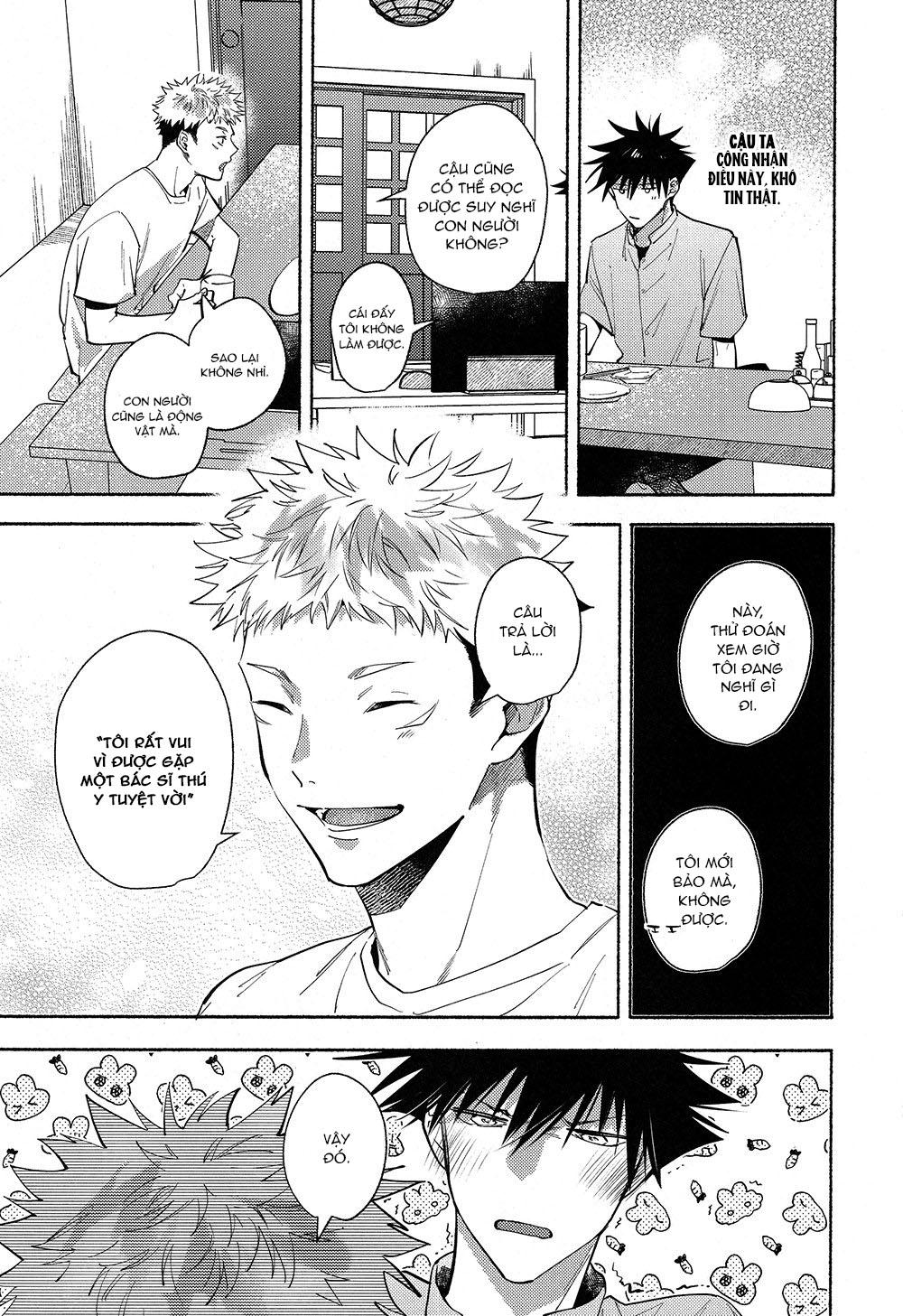 ONESHOT COI LÀ NỨNG Chapter 37 Yuuji x Megumi - Trang 2