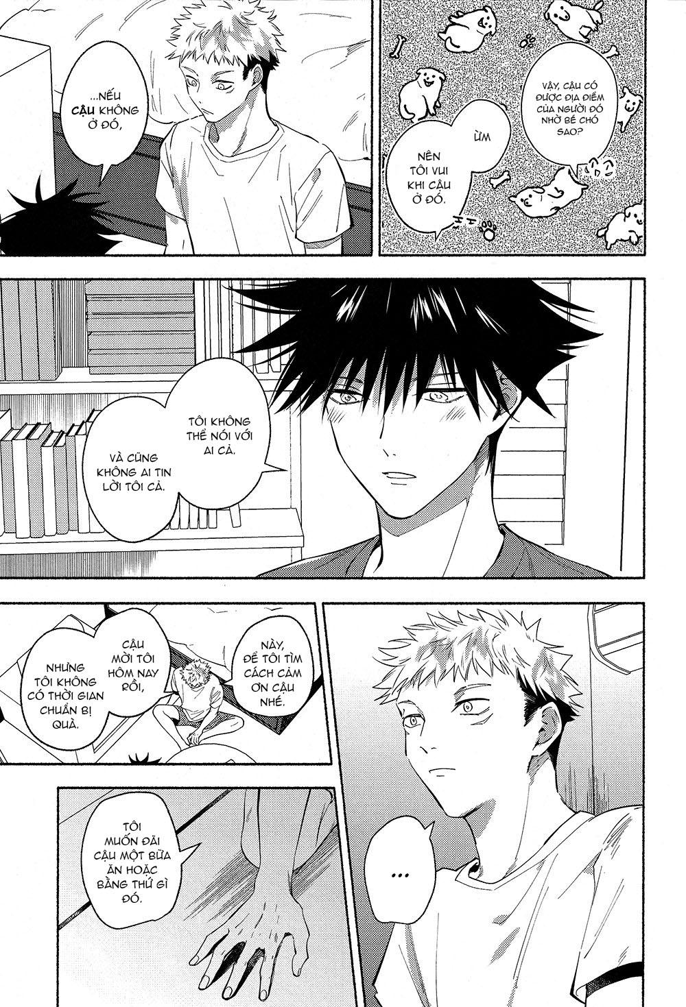 ONESHOT COI LÀ NỨNG Chapter 37 Yuuji x Megumi - Trang 2