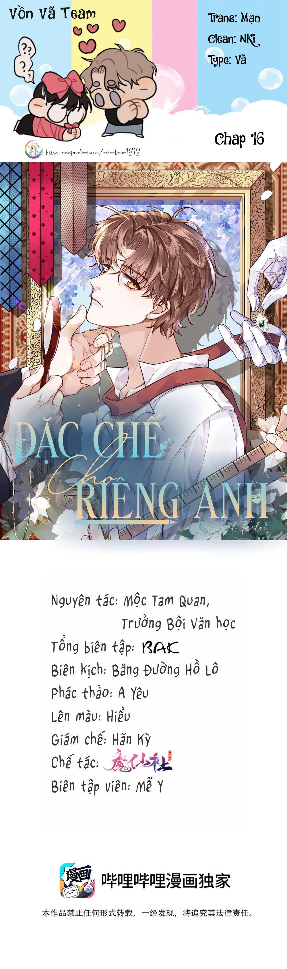 (END) Đặc Chế Cho Riêng Anh Chapter 16 - Trang 2