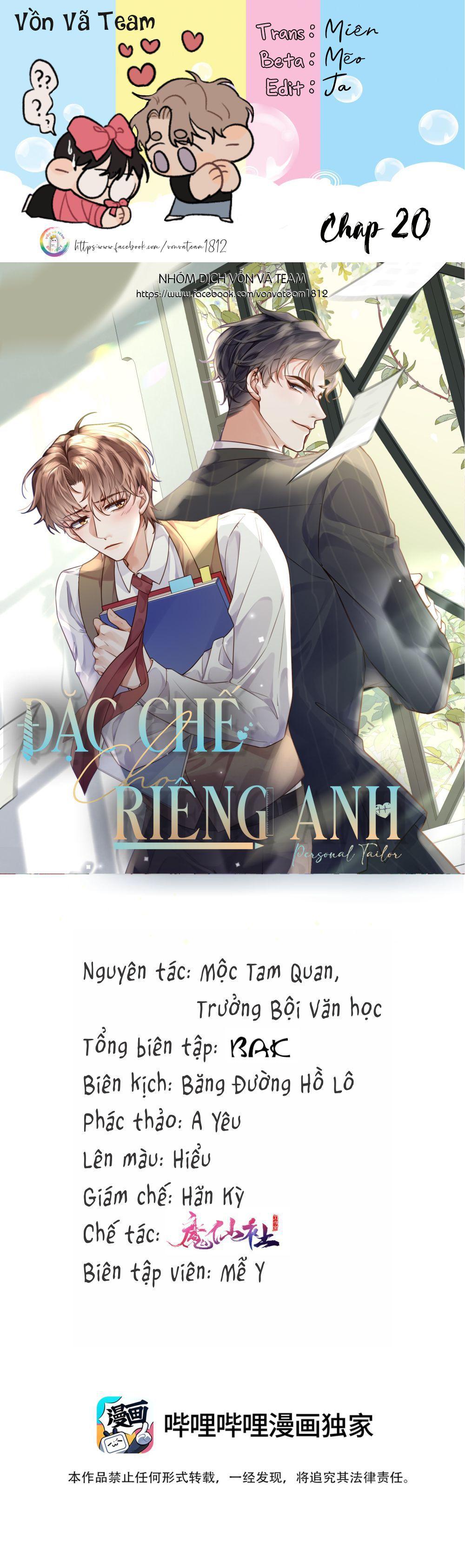 (END) Đặc Chế Cho Riêng Anh Chapter 20 - Trang 2