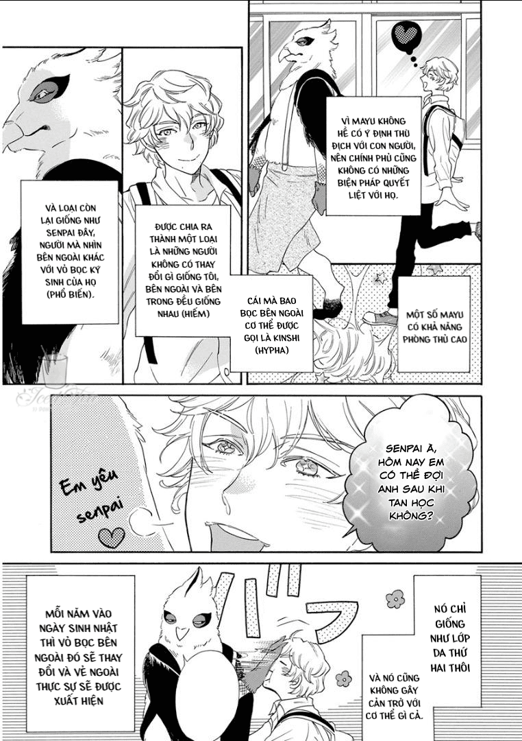 Tiền bối, Cái Kén và Tôi Chapter 1 End - Trang 2