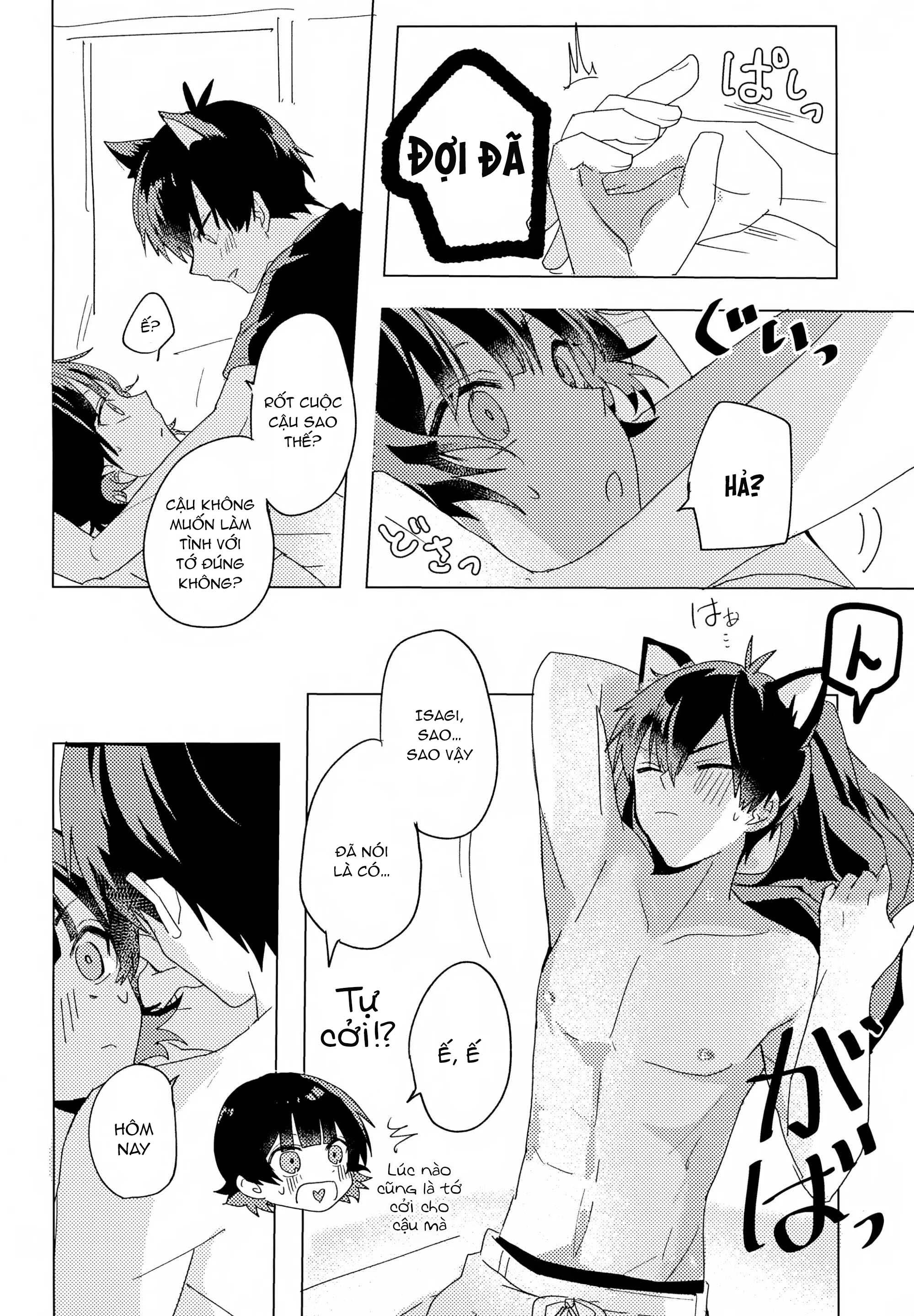 Blue Lock Dj Chapter 72 Bachira x Isagi - Trang 2