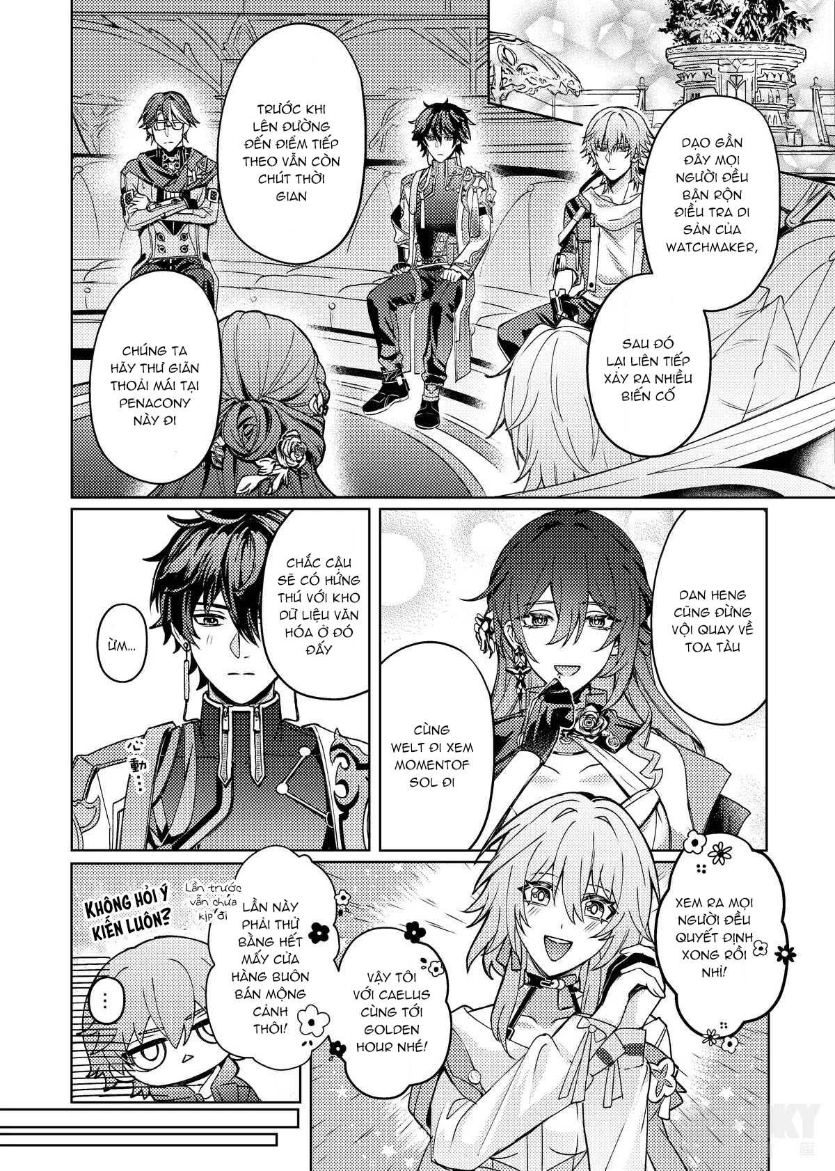 Honkai Star Rail Chapter 23.1 Blade x Caelus - Trang 2