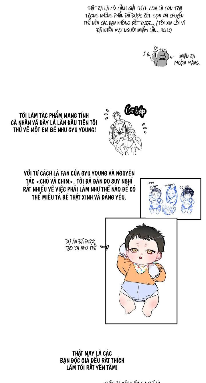 CHÓ VÀ CHIM Chapter 56.1 thông báo - Trang 2
