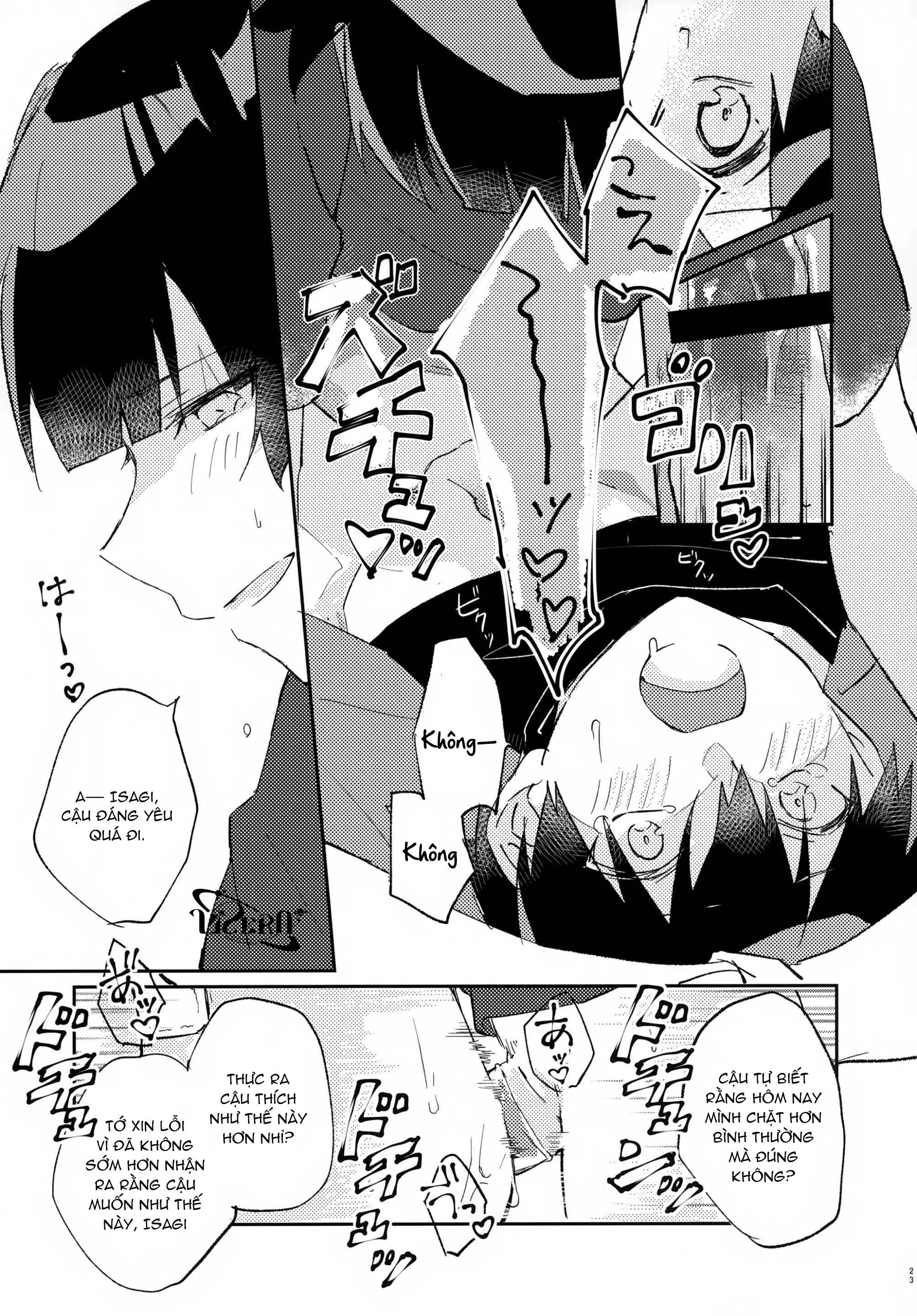 Blue Lock Dj Chapter 69 Bachira x Isagi - Trang 2