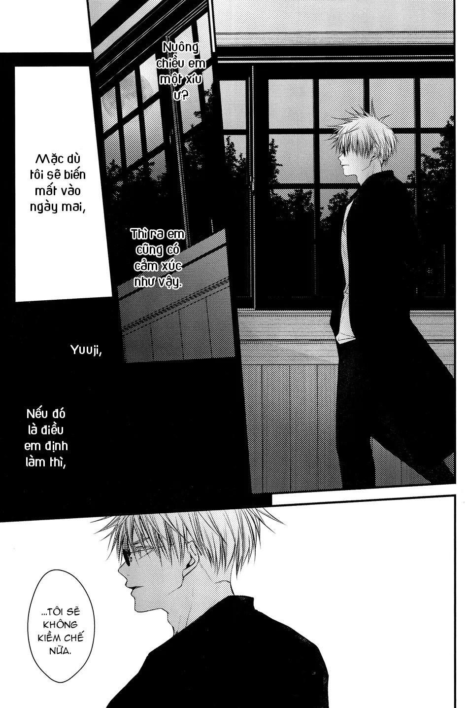 ONESHOT VÀ DOU THEO ĐỀ CỬ Chapter 16.6 GojoYuuji - Trang 2
