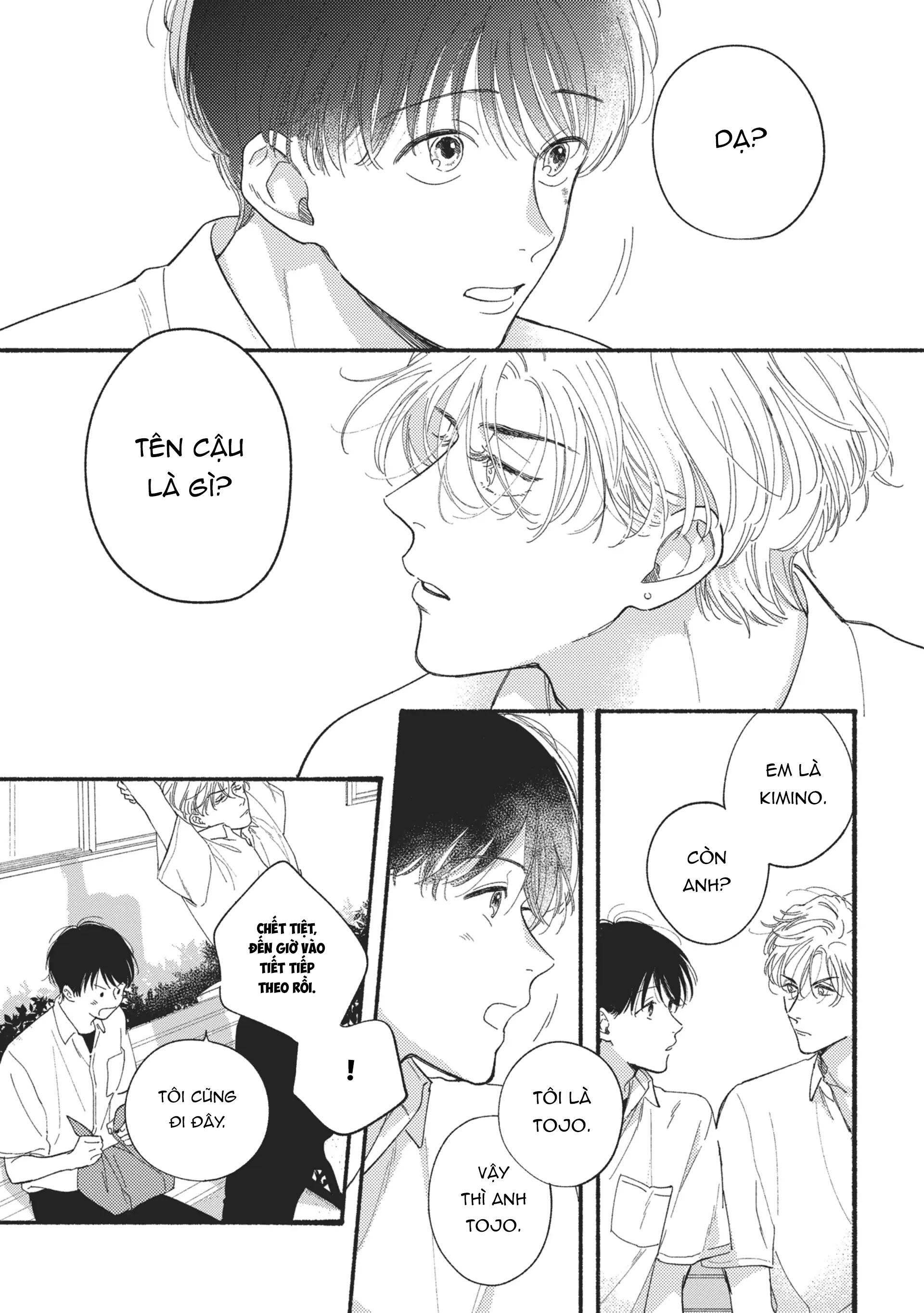 Thì Ra Mùa Xuân Hoa Nở Là Vì Em Chapter 1 - Trang 2