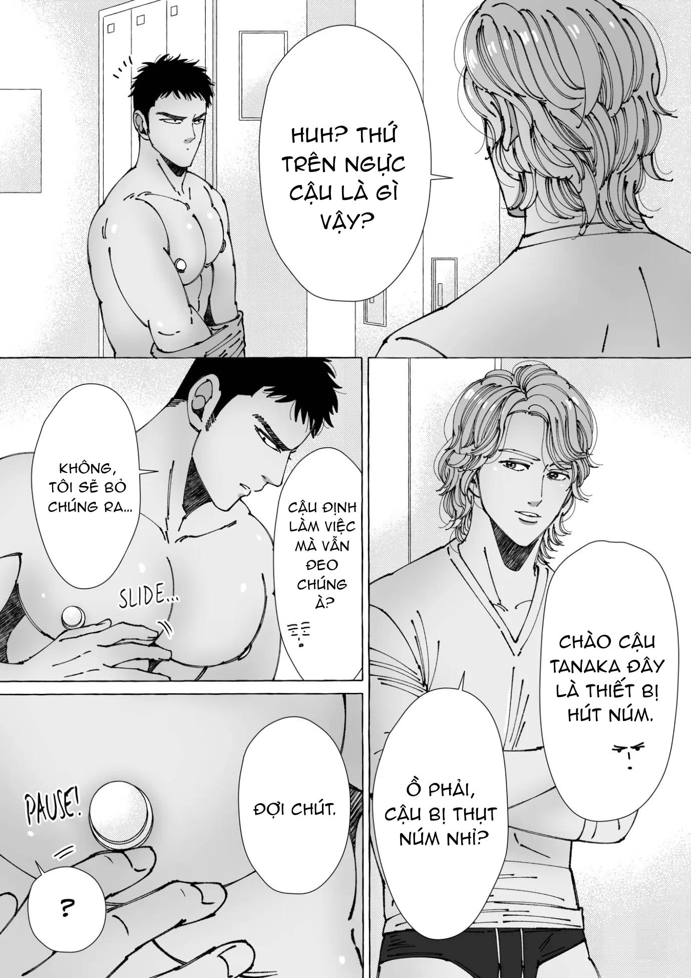 CHẠM VÀO TÔI VÀ KHIẾN NÚM VÚ BỊ THỤT NÀY CƯƠNG CỨNG Chapter 2 Hội Ngộ - Trang 2