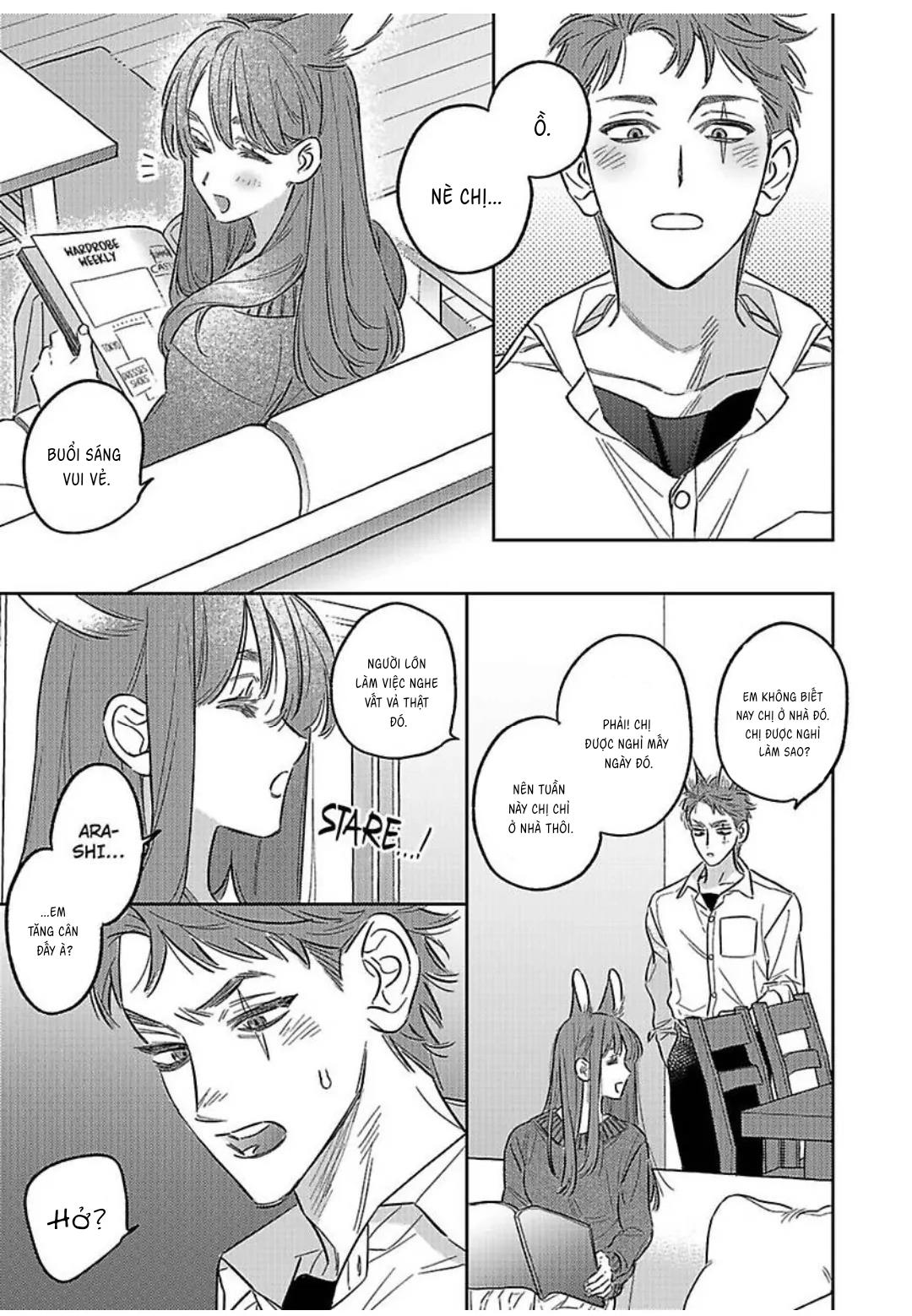 Chàng Thỏ Ngọt Ngào Chapter 5 Hachiennhom - Trang 2