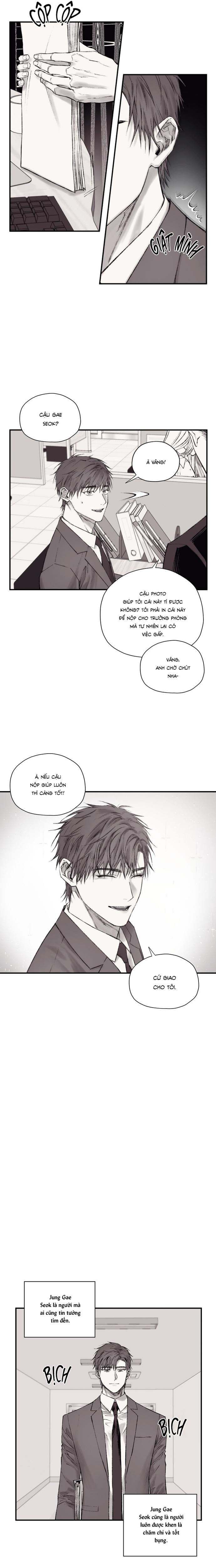 Gã Đàn Ông Dưới Căn Hầm Đang Bị Giam Cầm Trong Phòng Tôi Chapter 1 - Trang 2